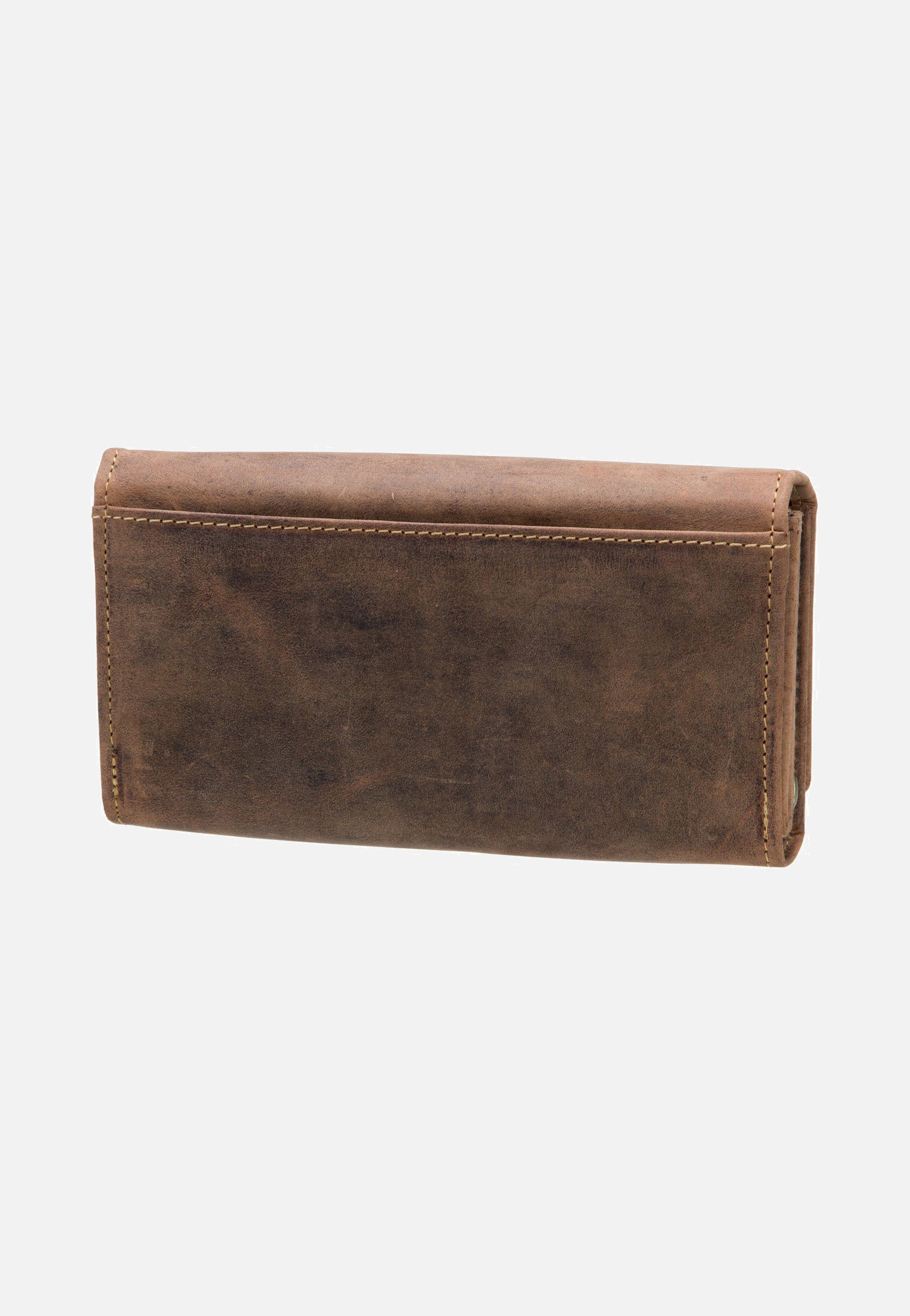 Greenburry - Vintage 1669 lang Sattelbraun - Wallet | Women-Image