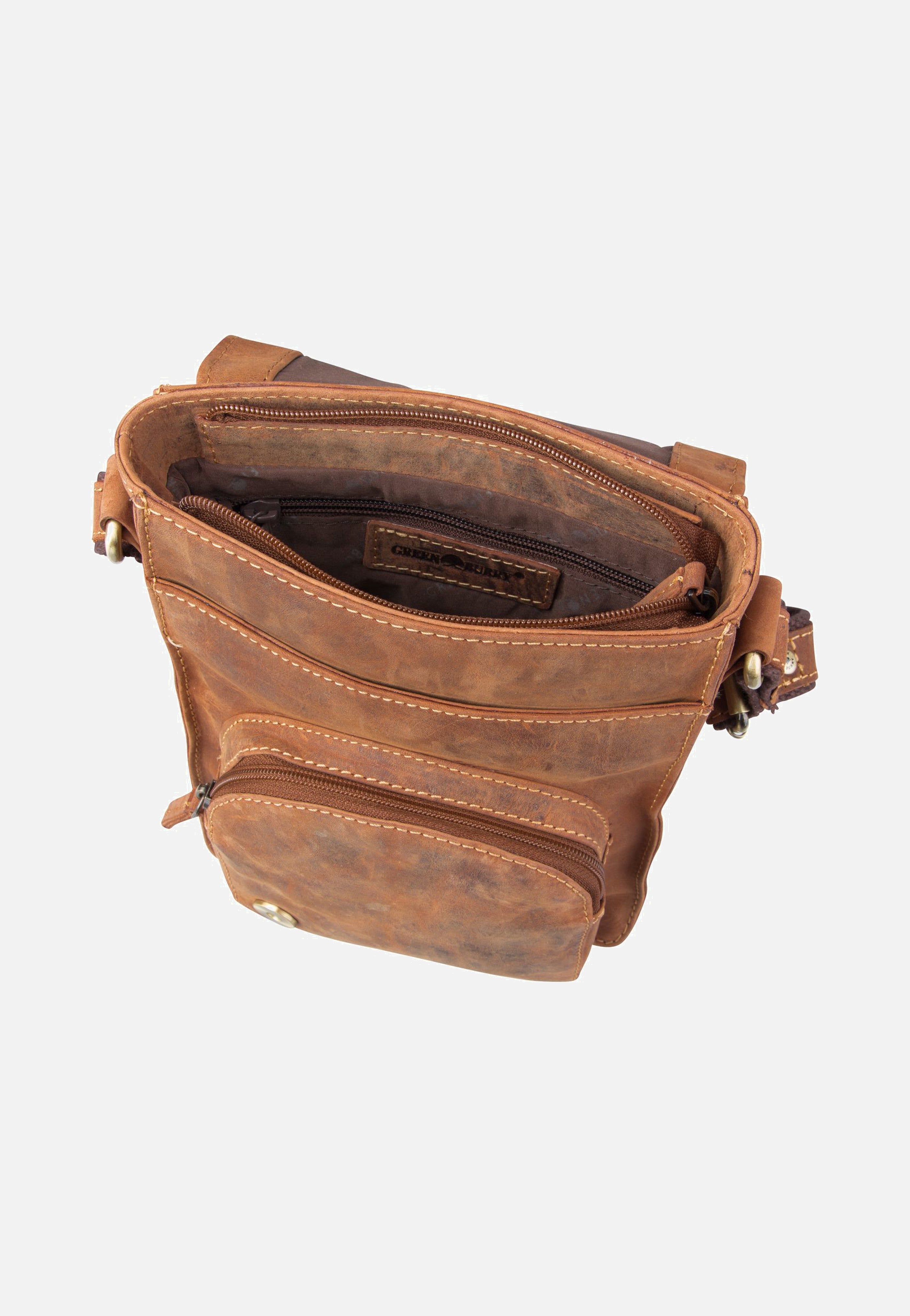 Greenburry Vintage 1712 Brown Umhängetasche