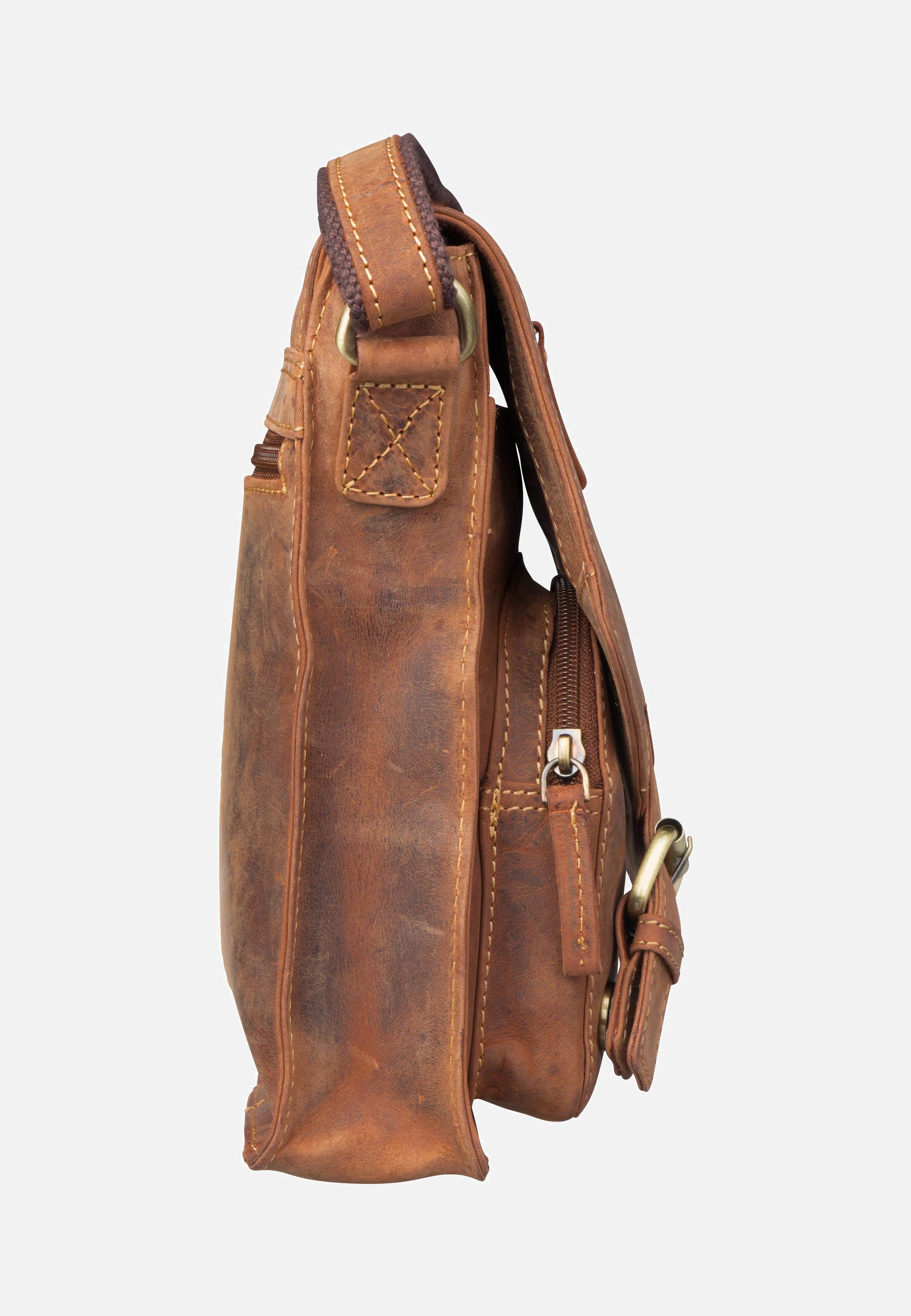 Greenburry - Vintage 1712 Brown - Crossbody Bag | Men-Image