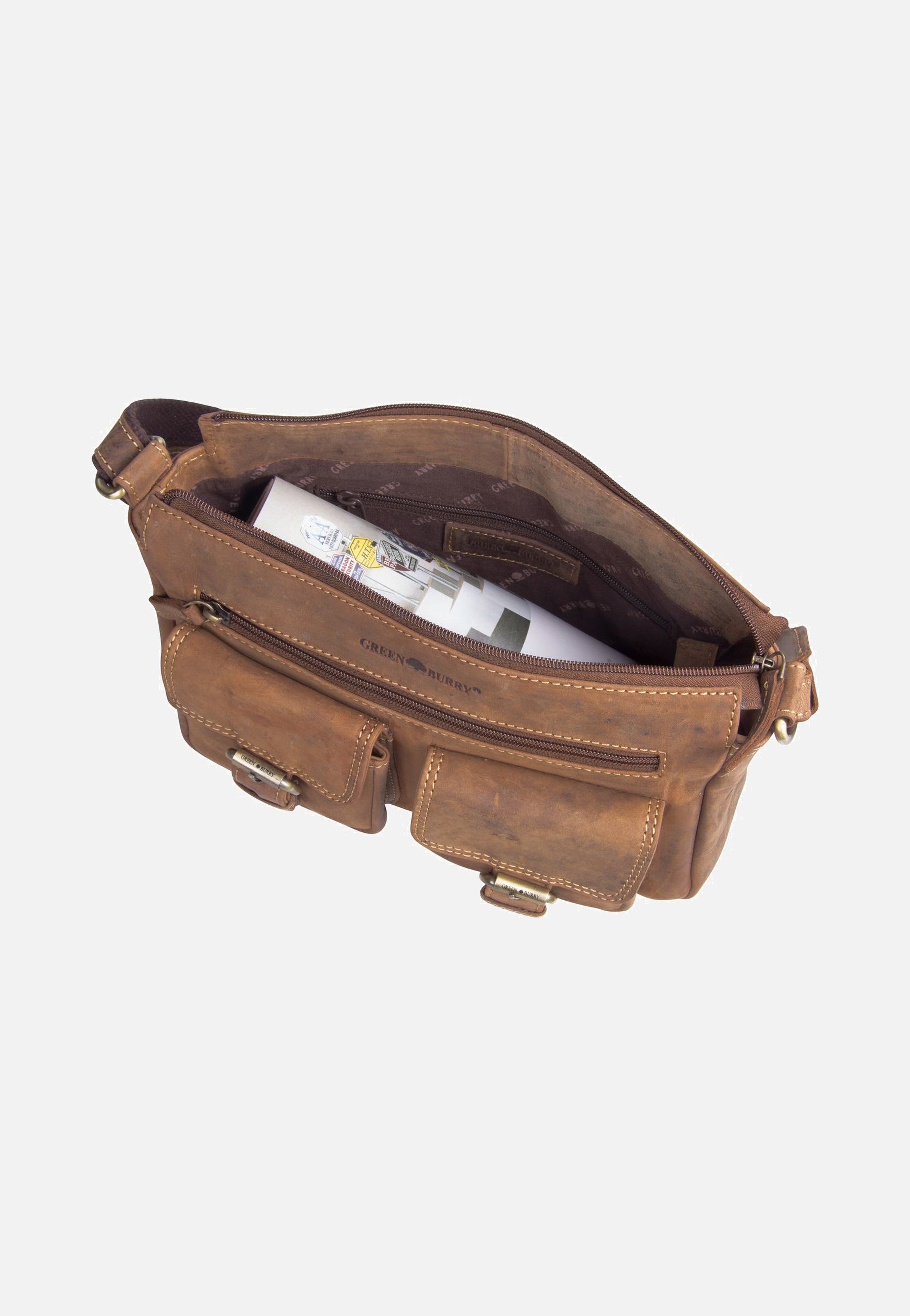 Greenburry - Vintage 1769 Pocketbag Sattelbraun - Crossbody Bag | Neutral-Image