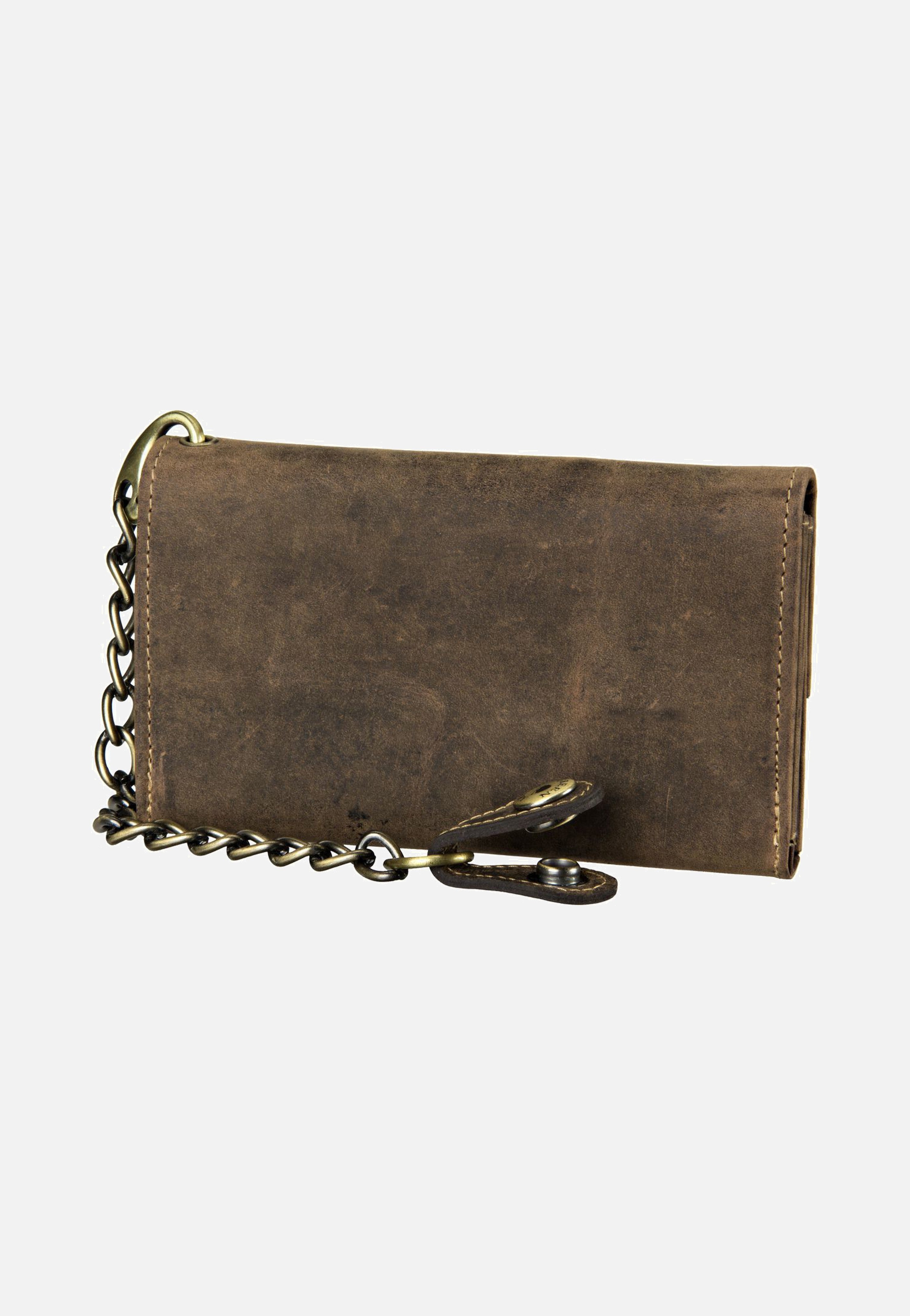 Greenburry - Vintage Bikerbörse Sattelbraun - Wallet | Men-Image