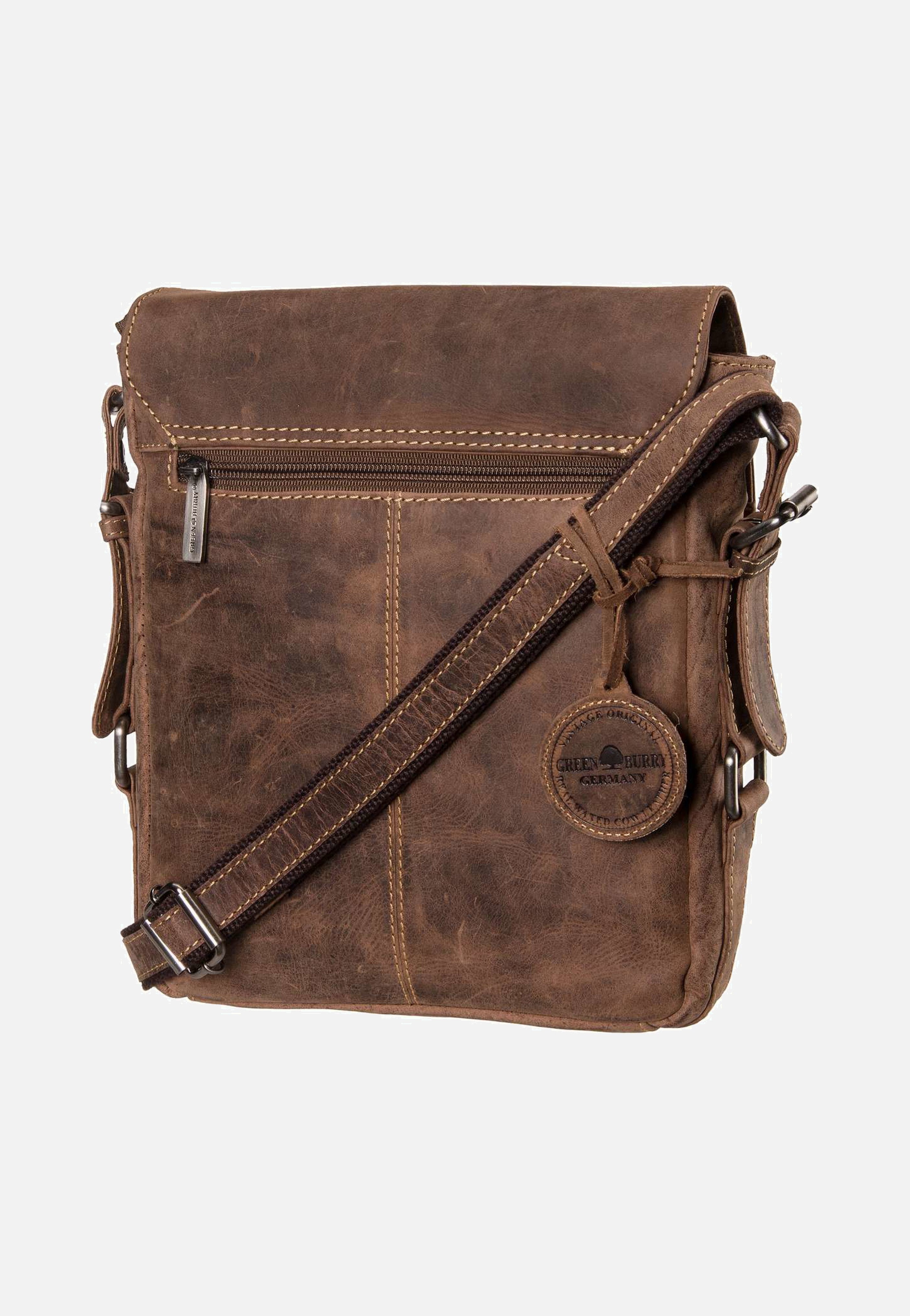 Greenburry - Vintage Revival Messenger 1912 Sattelbraun - Crossbody Bag | Men-Image