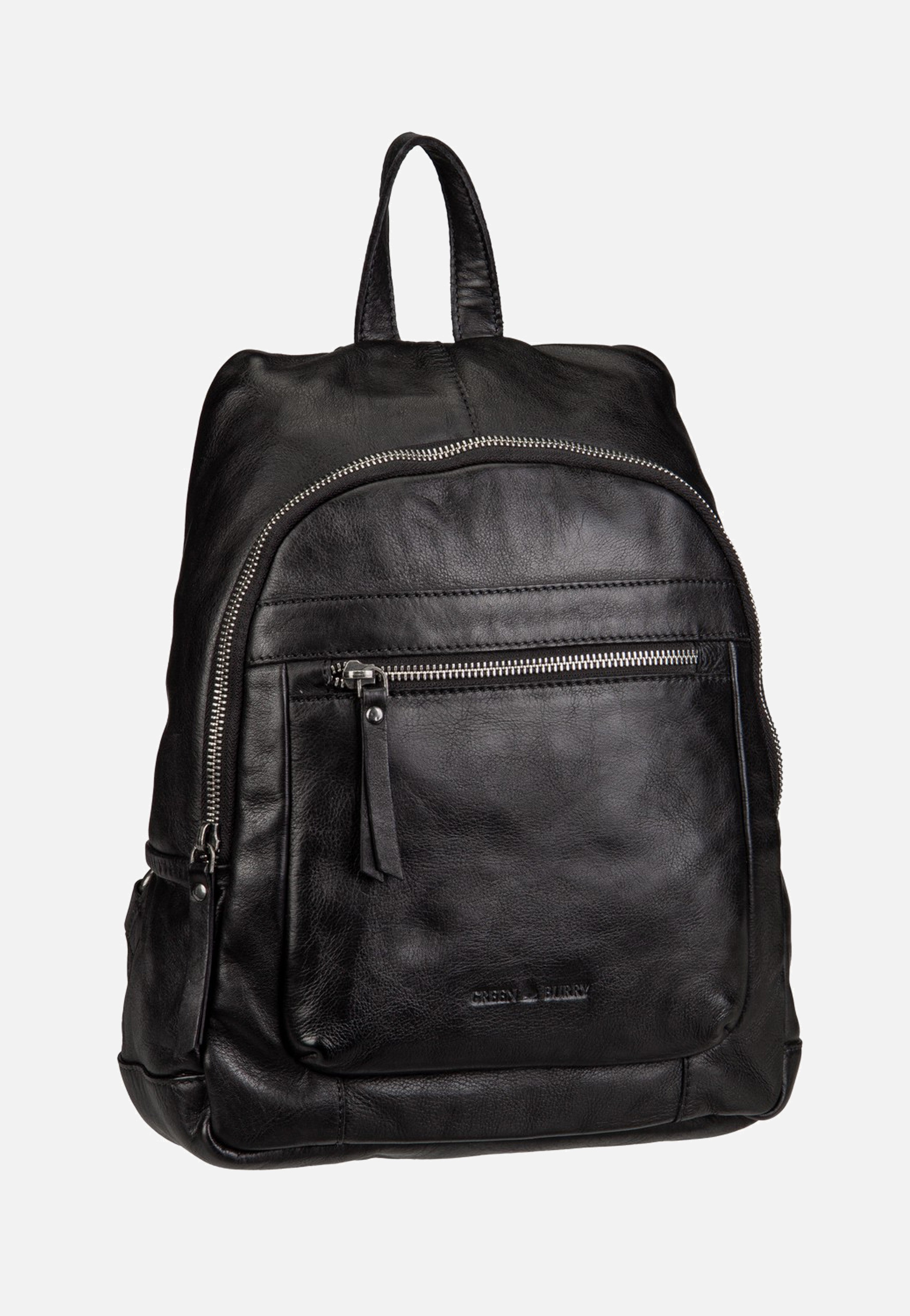 Greenburry Colombiana City Backpack Black Rucksack