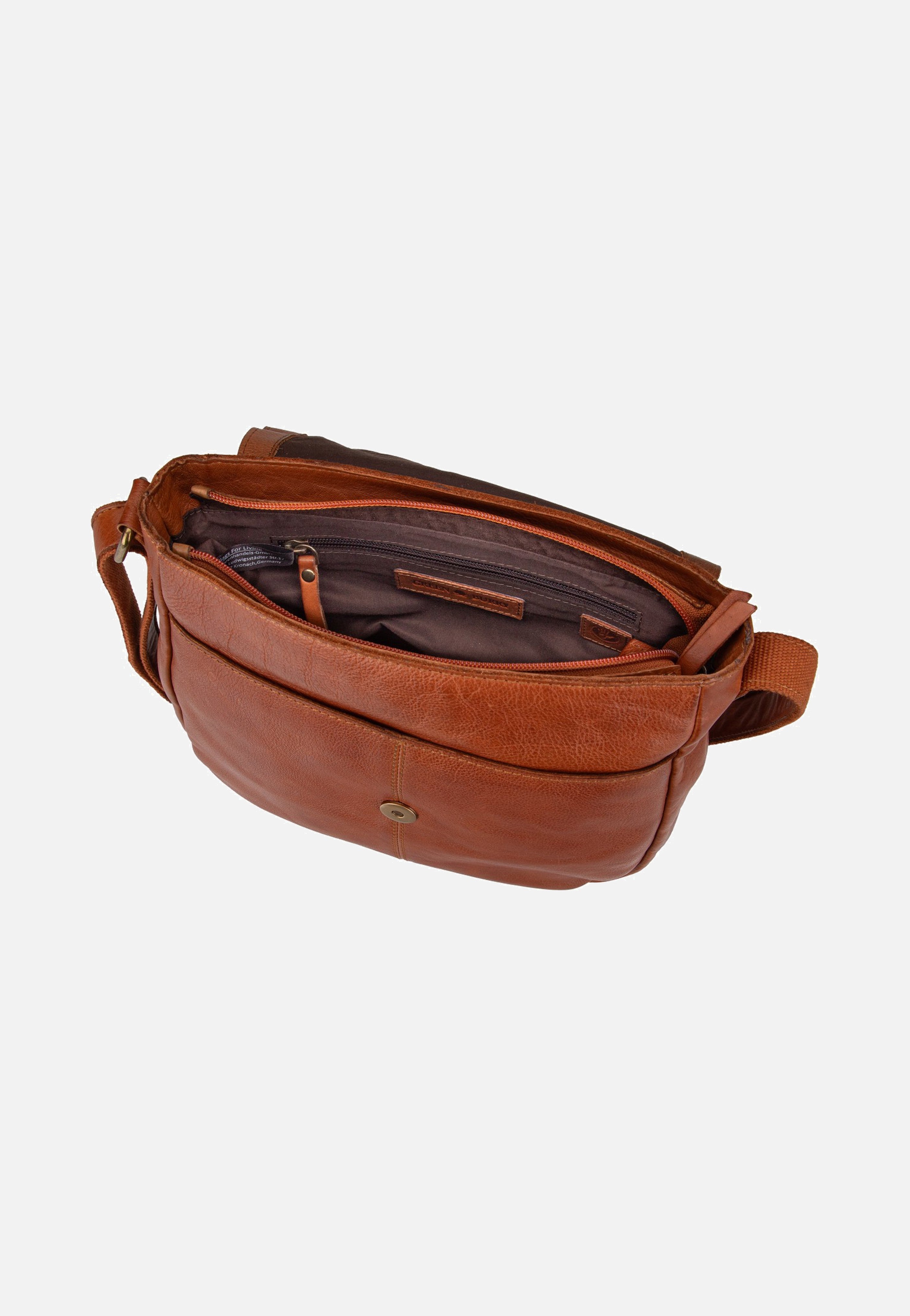 Greenburry Colombiana Crossbody Bag Nougat Umhängetasche