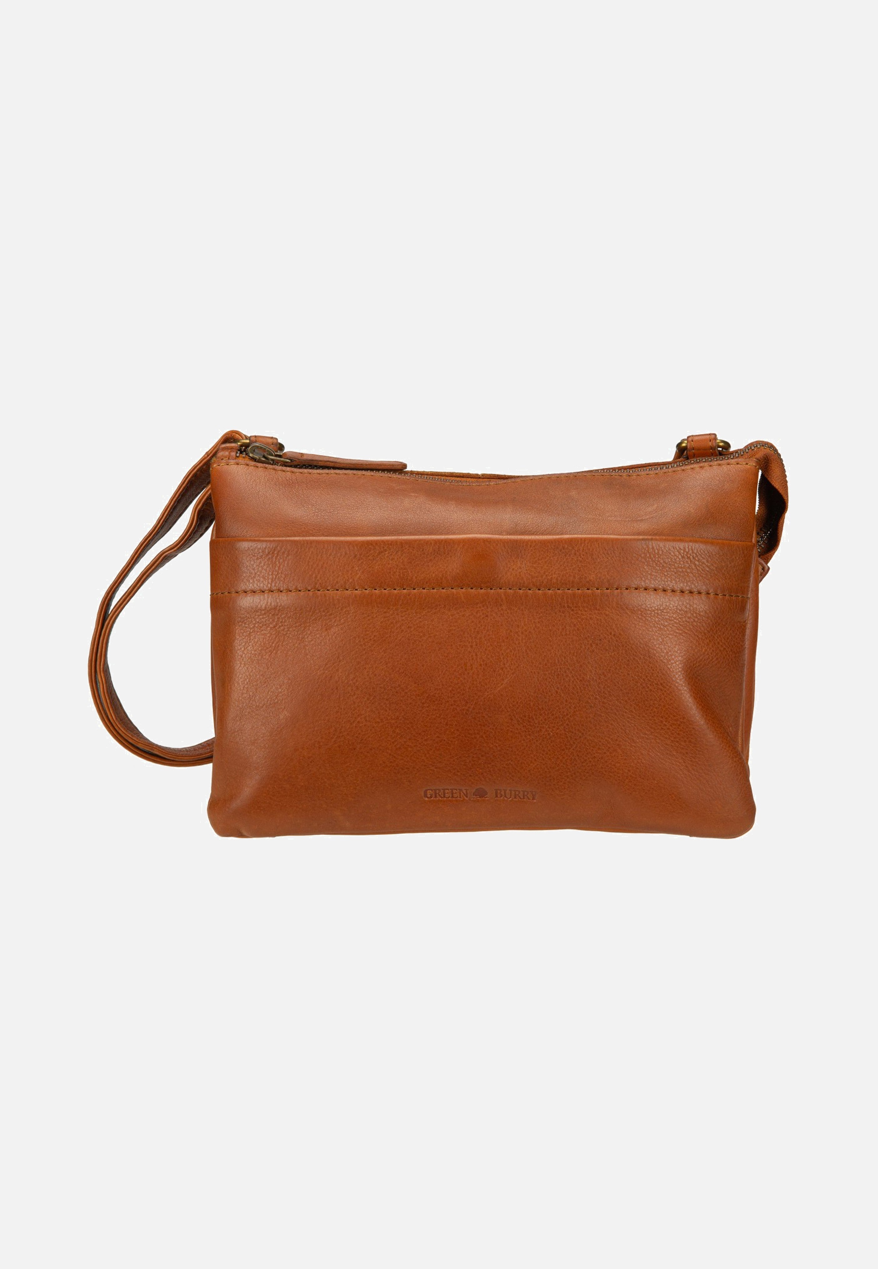 Greenburry Colombiana Rv 3 Zip Medium Nougat Schultertasche