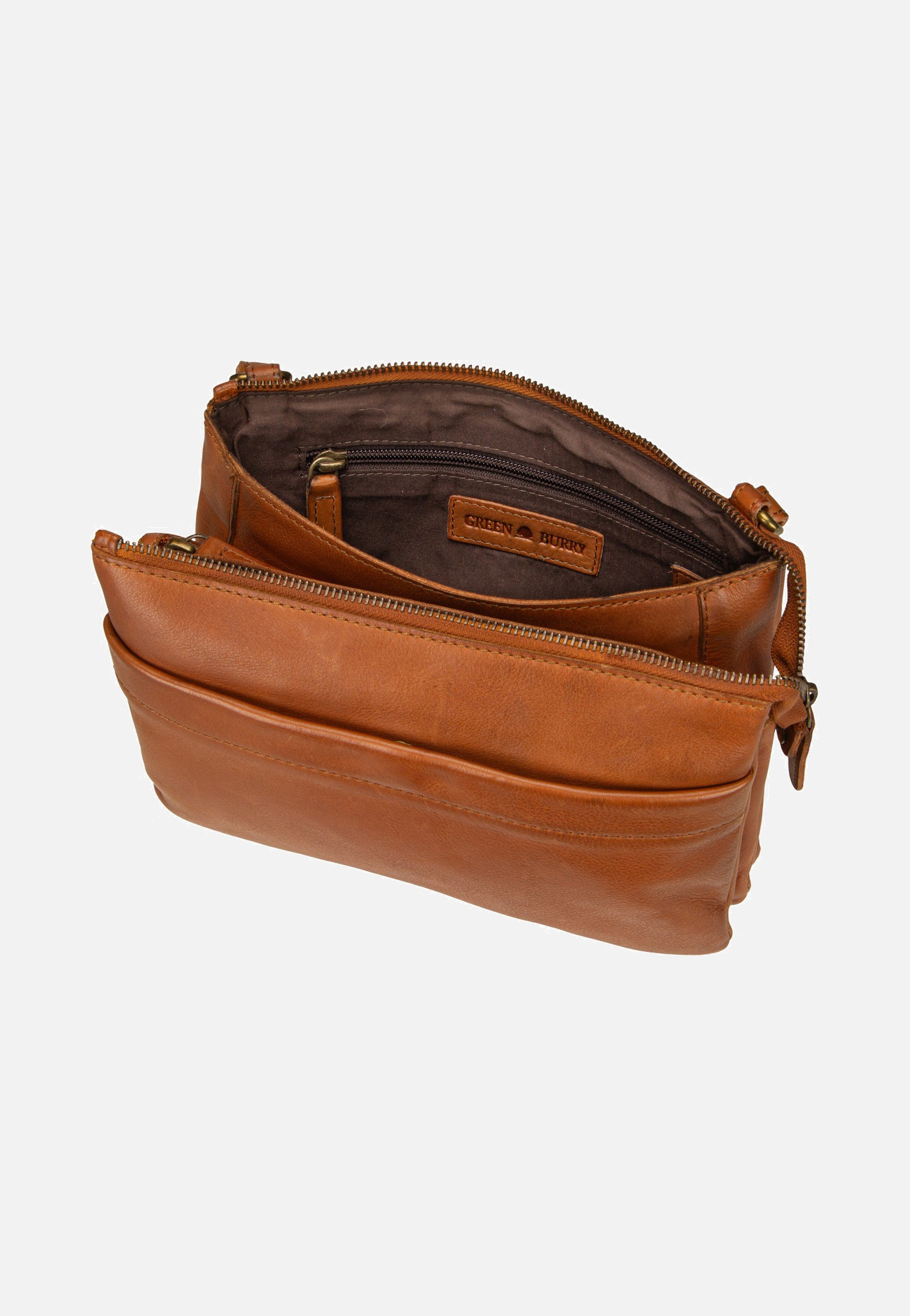 Greenburry - Colombiana Rv 3 Zip Medium Nougat - Shoulder Bag | Neutral-Image