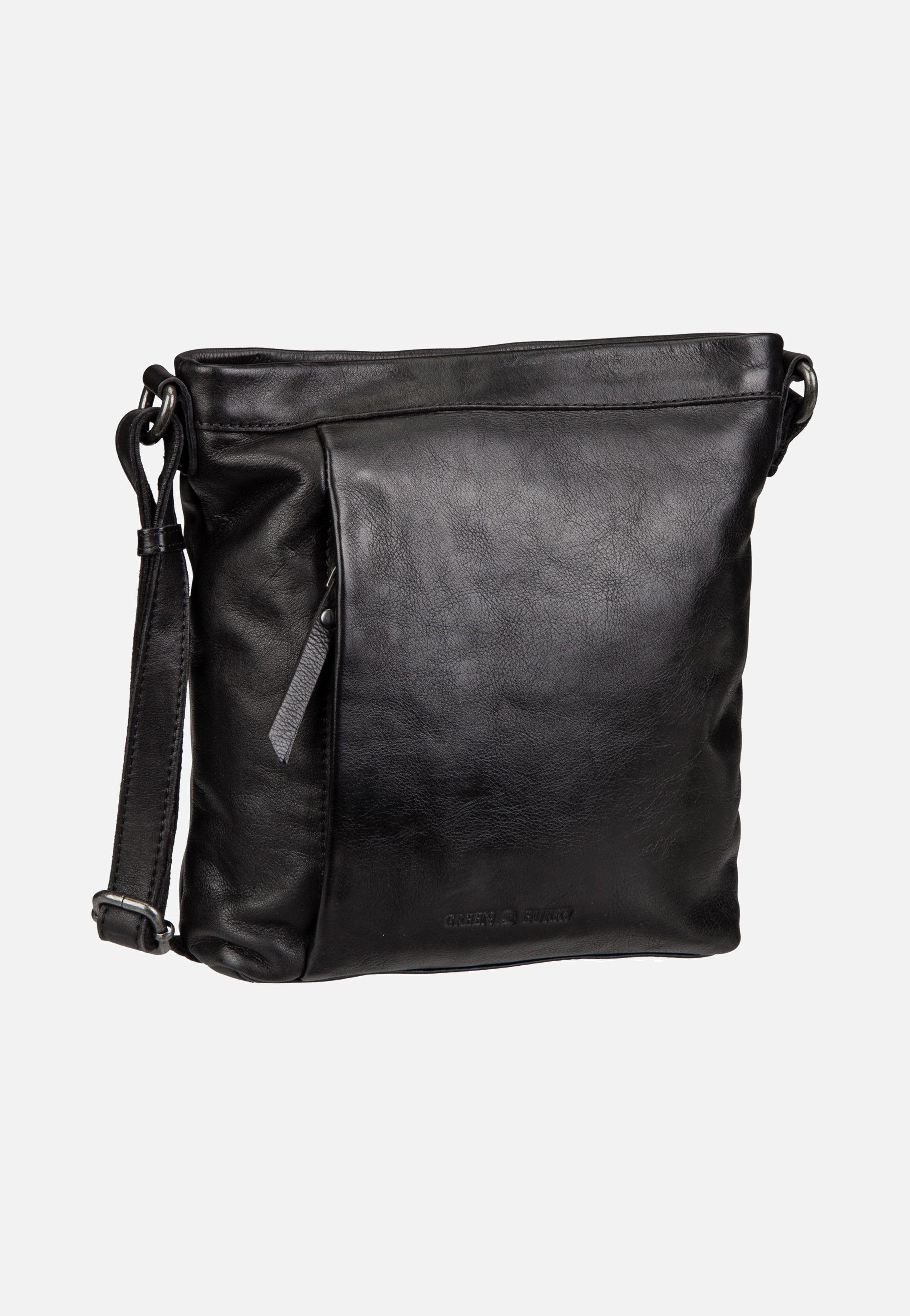 Greenburry Colombiana Shoulderbag Black Umhängetasche