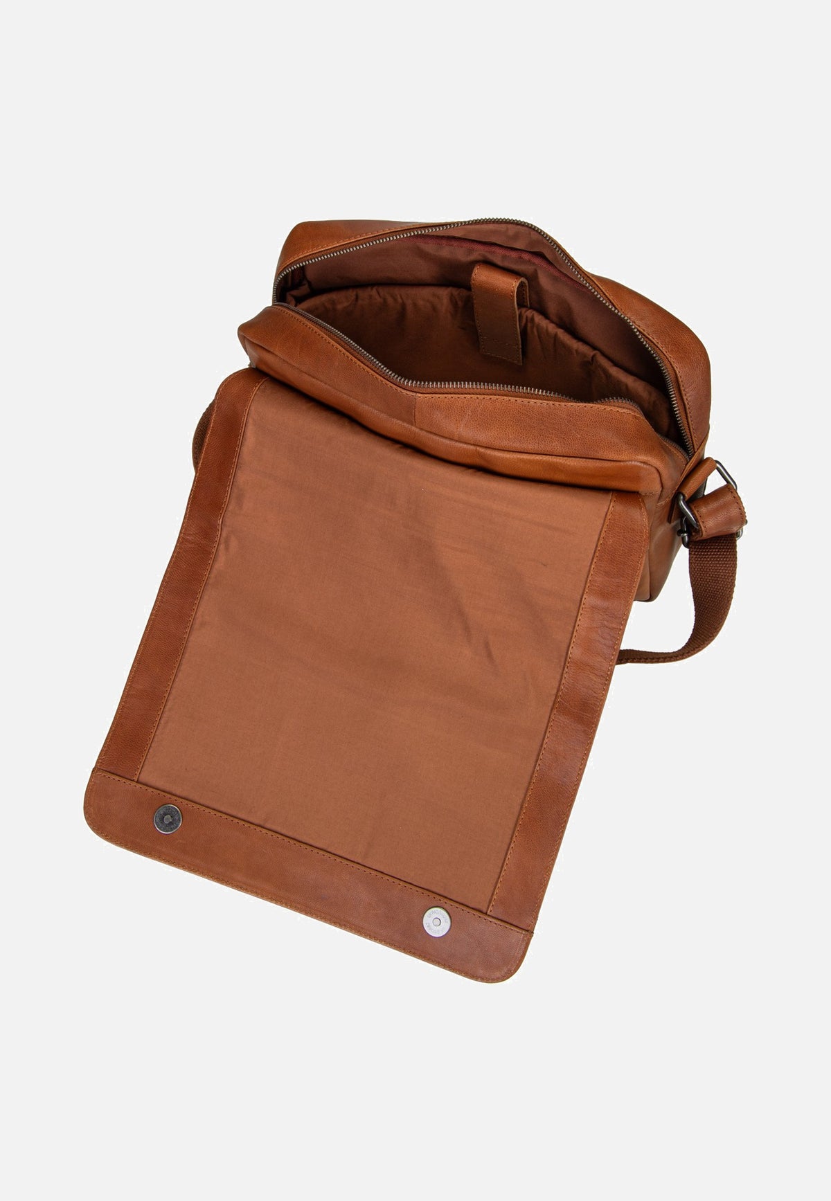Greenburry Fiorentina 2212 A4 Tan Messenger Bag