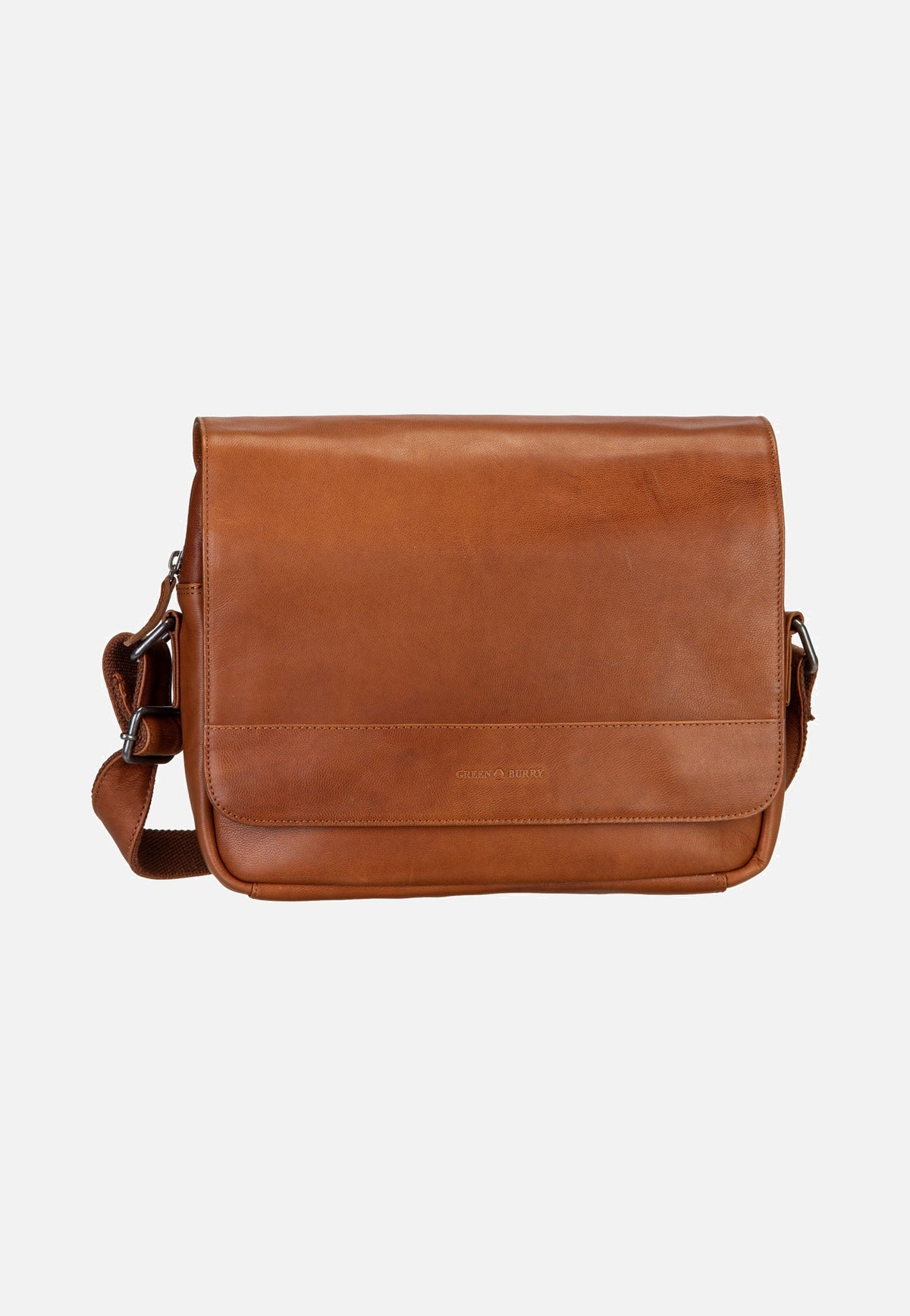 Greenburry Fiorentina 2212 A4 Tan Messenger Bag