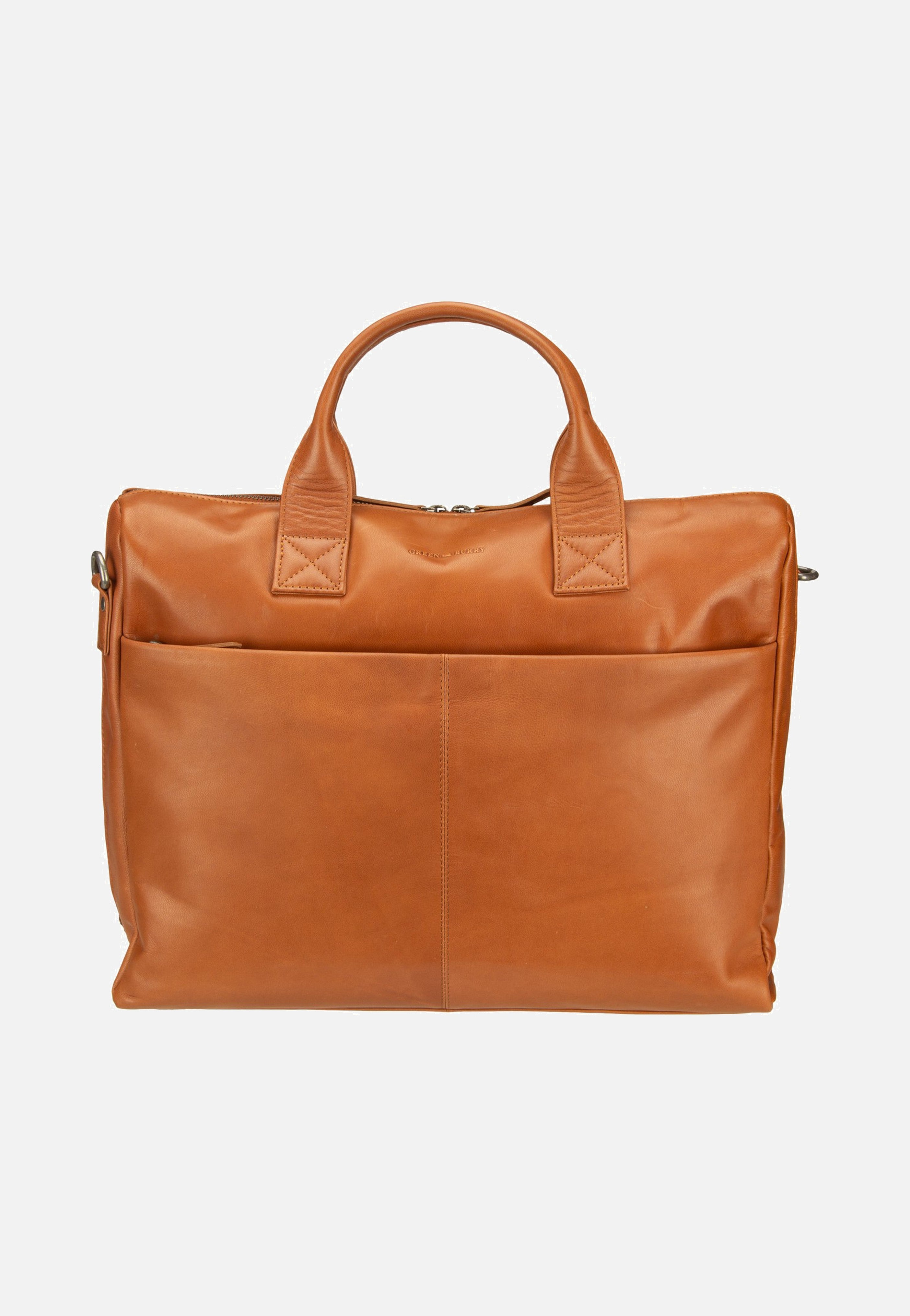 Greenburry - Fiorentina Business Mappe Tan - Messenger Bag | Neutral-Image