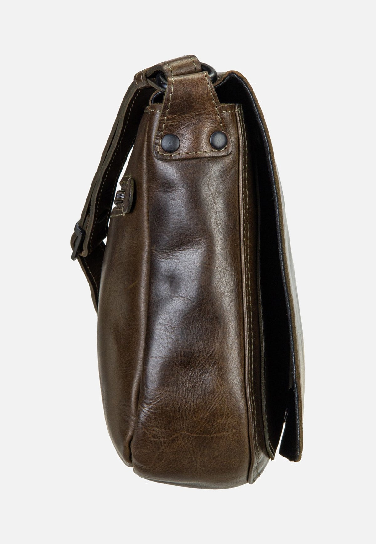 Greenburry Newport 2121 British Green Crossbody Bag