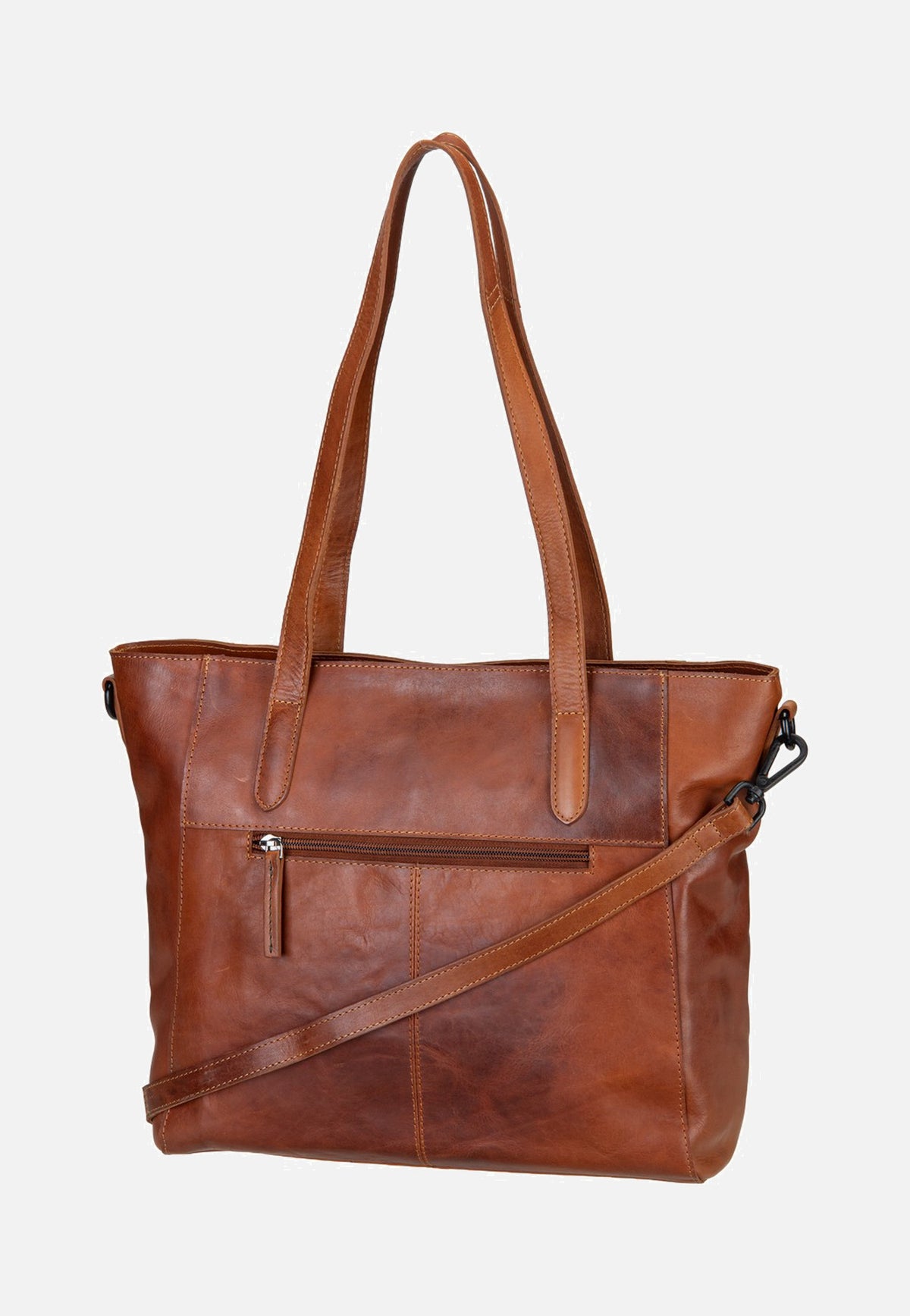 Greenburry Newport Business 2106 Caramel Shopper