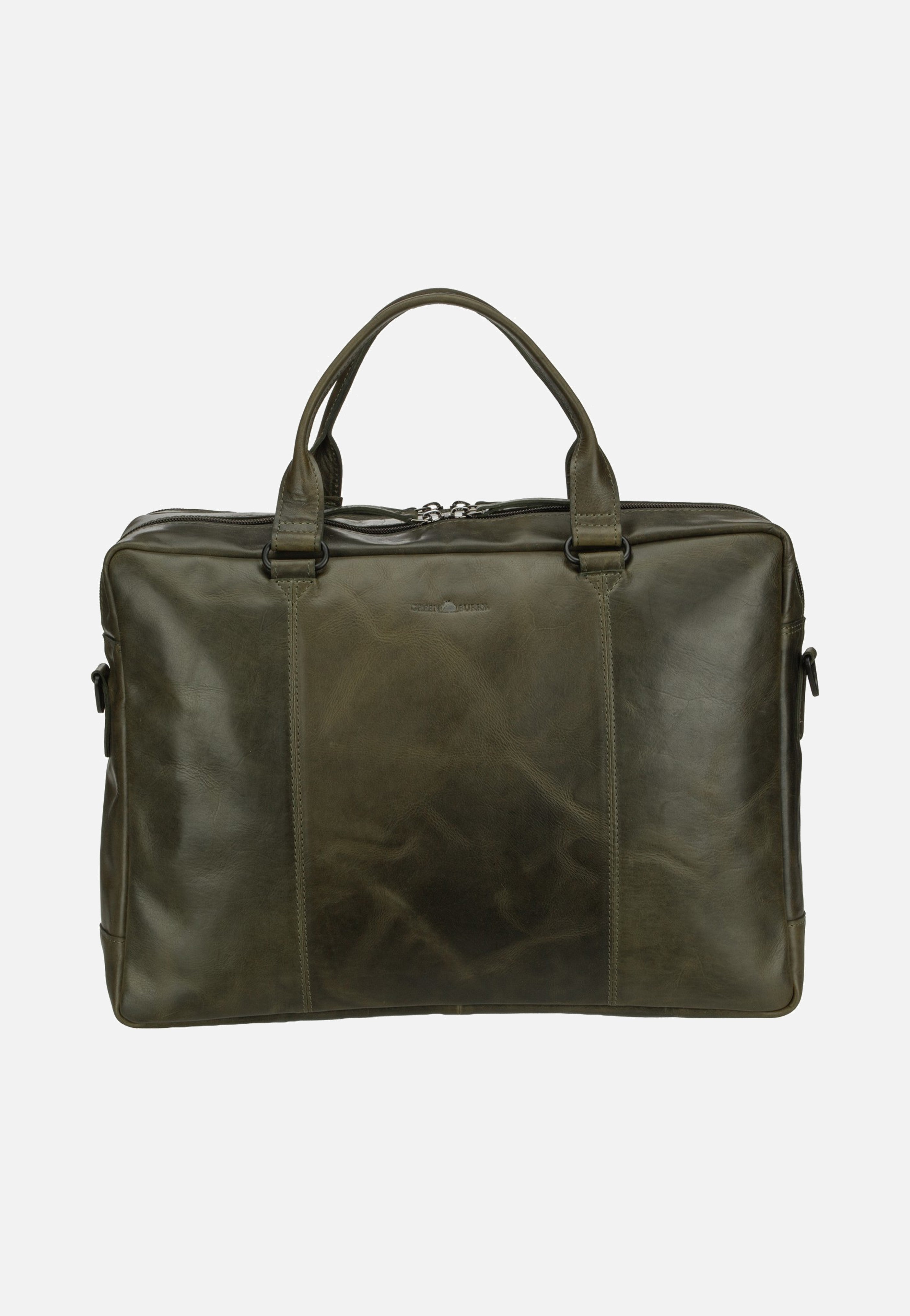 Greenburry Newport Business Tasche British Green Aktentasche