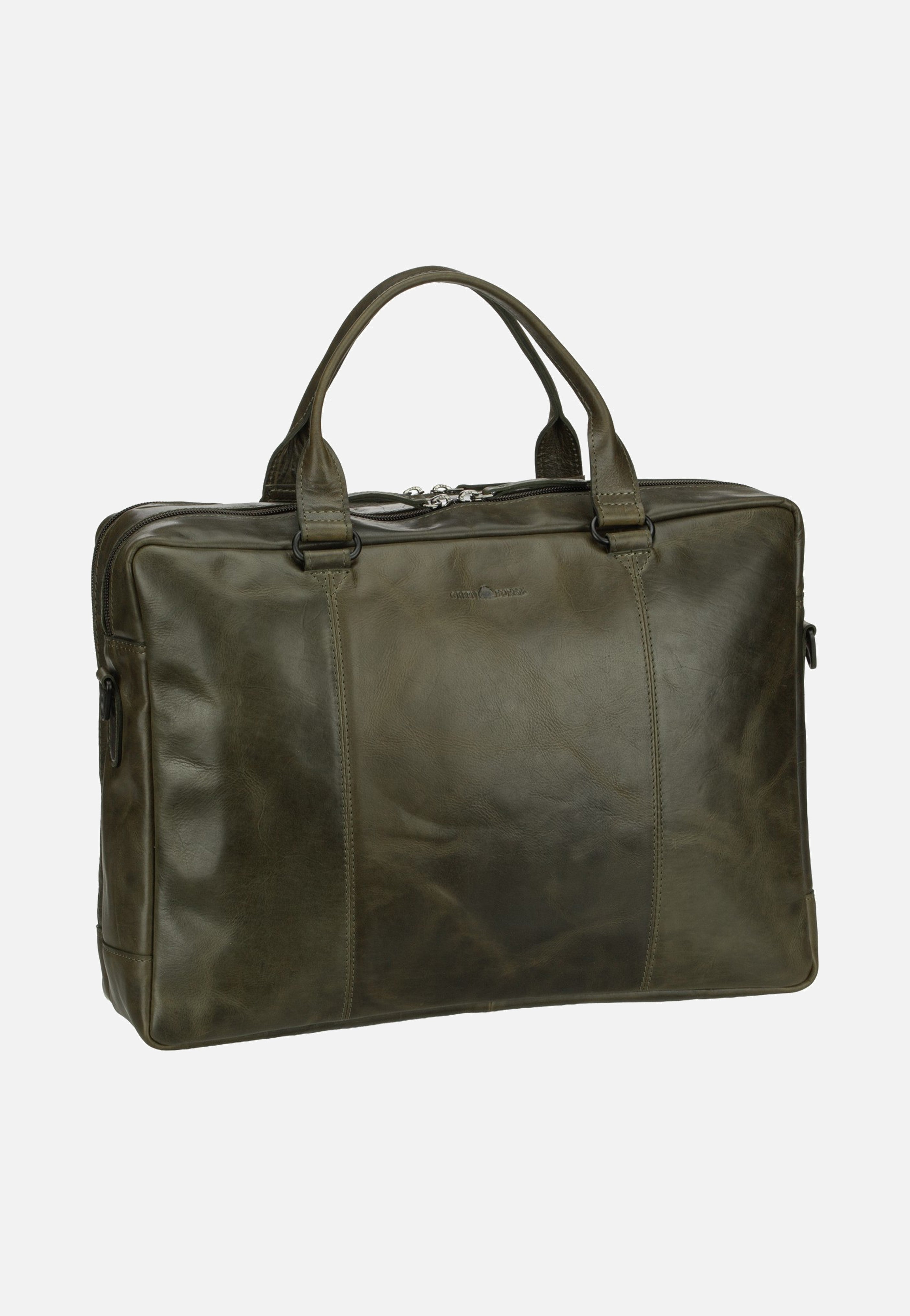 Greenburry Newport Business Tasche British Green Aktentasche