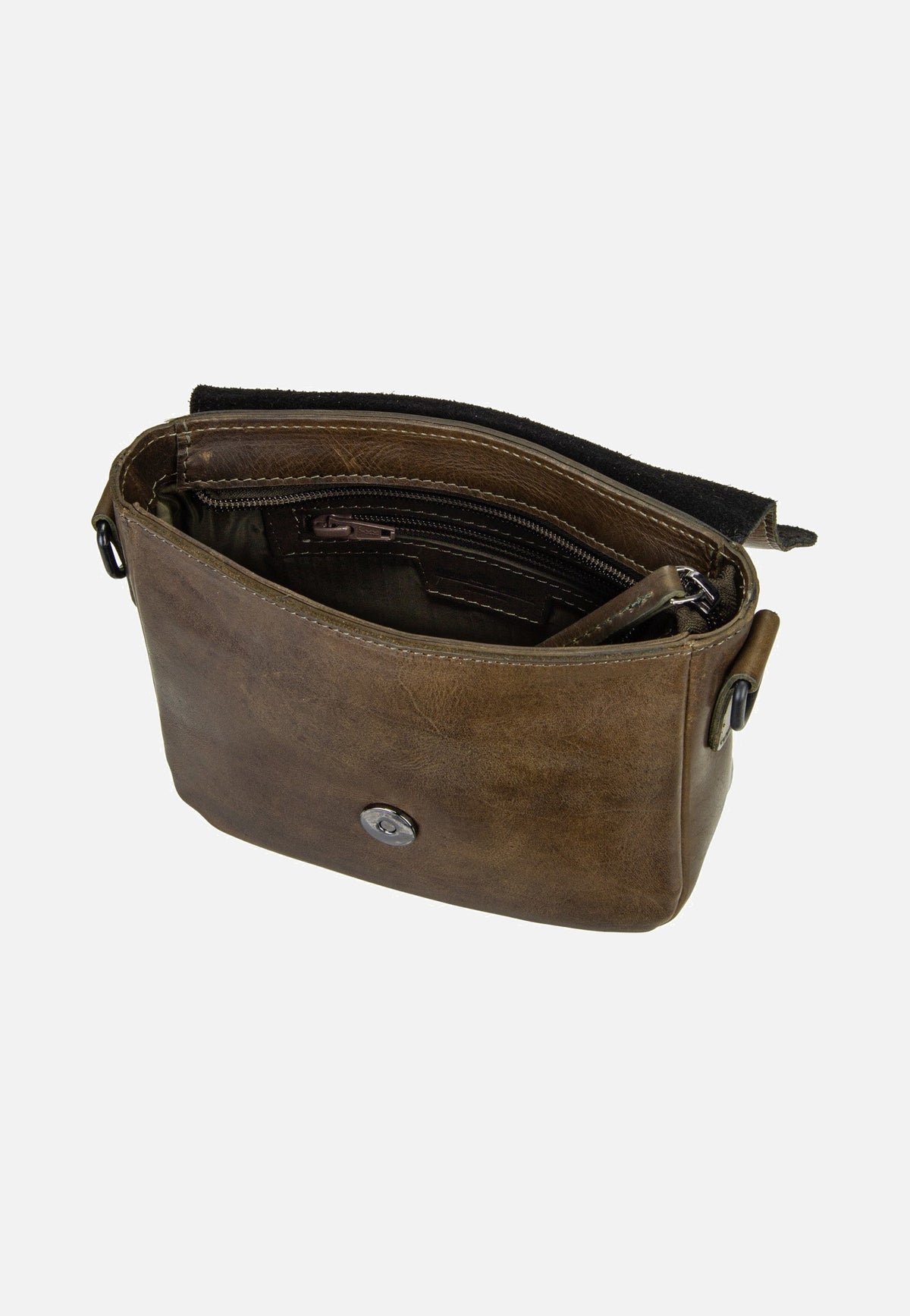 Greenburry Newport Small 2122 British Green Crossbody Bag