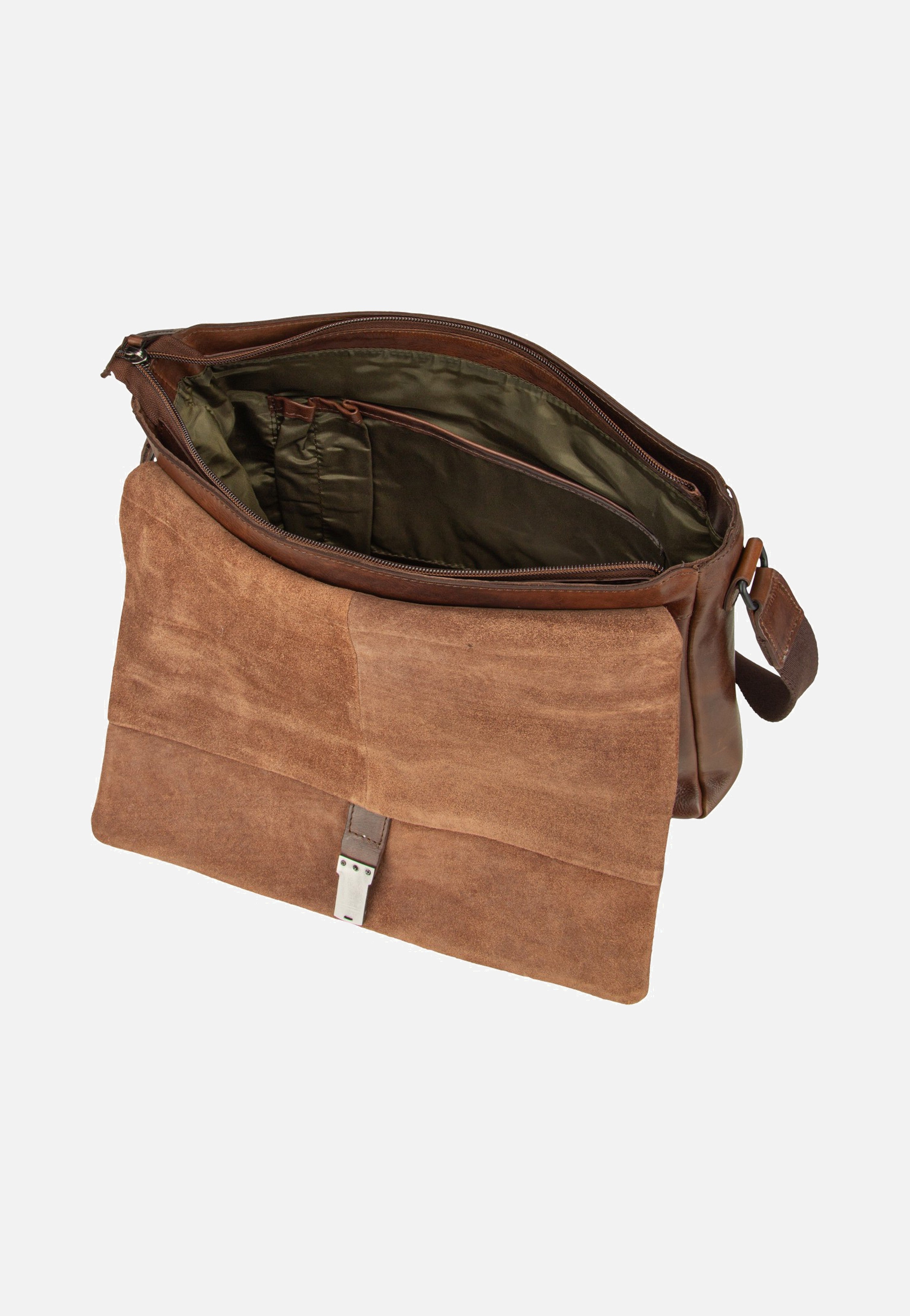 Greenburry Newport Umhänger Large Coffee Messenger Bag
