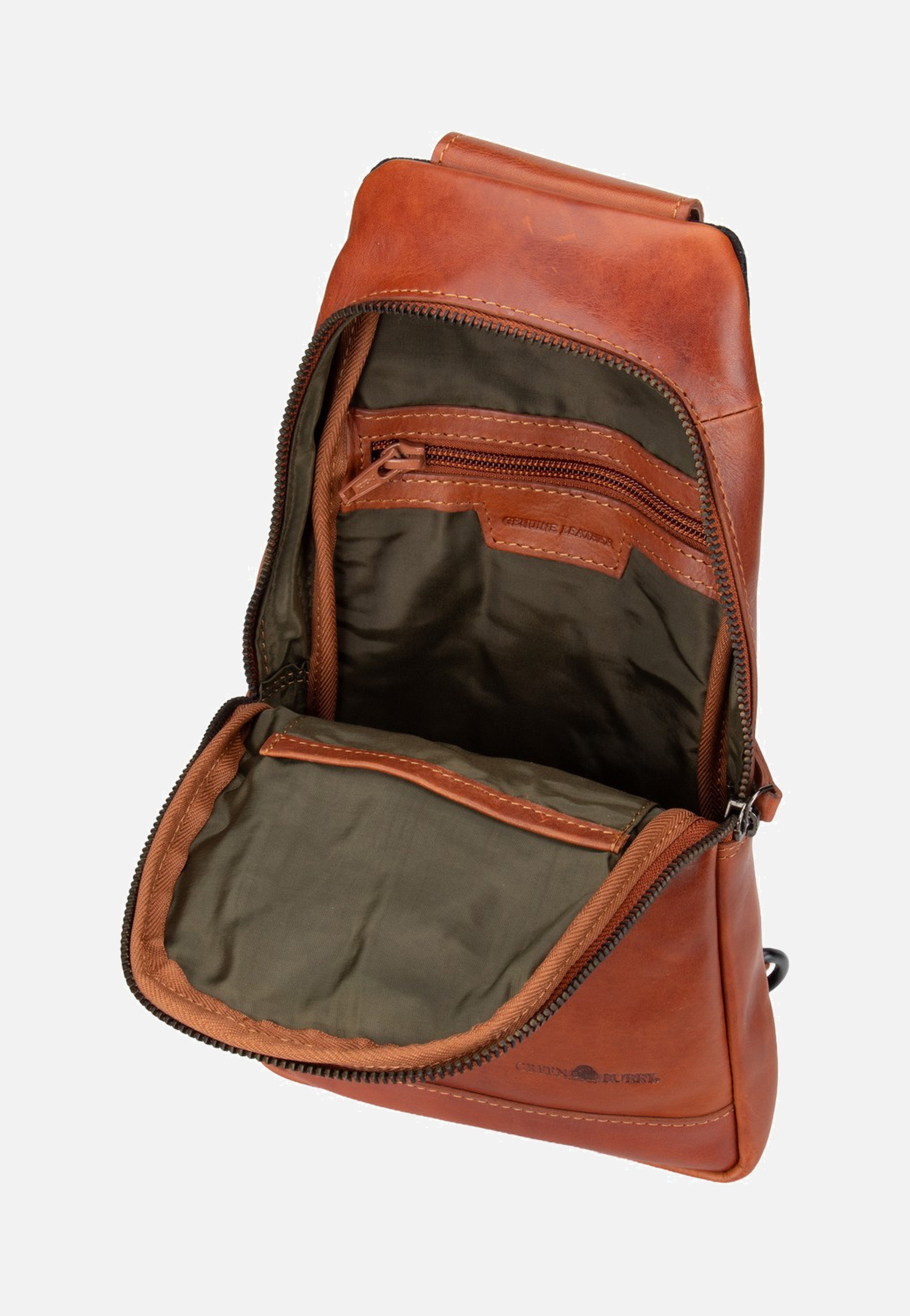 Greenburry - Newport Crossover-Bag Caramel - Crossbody Bag | Neutral-Image