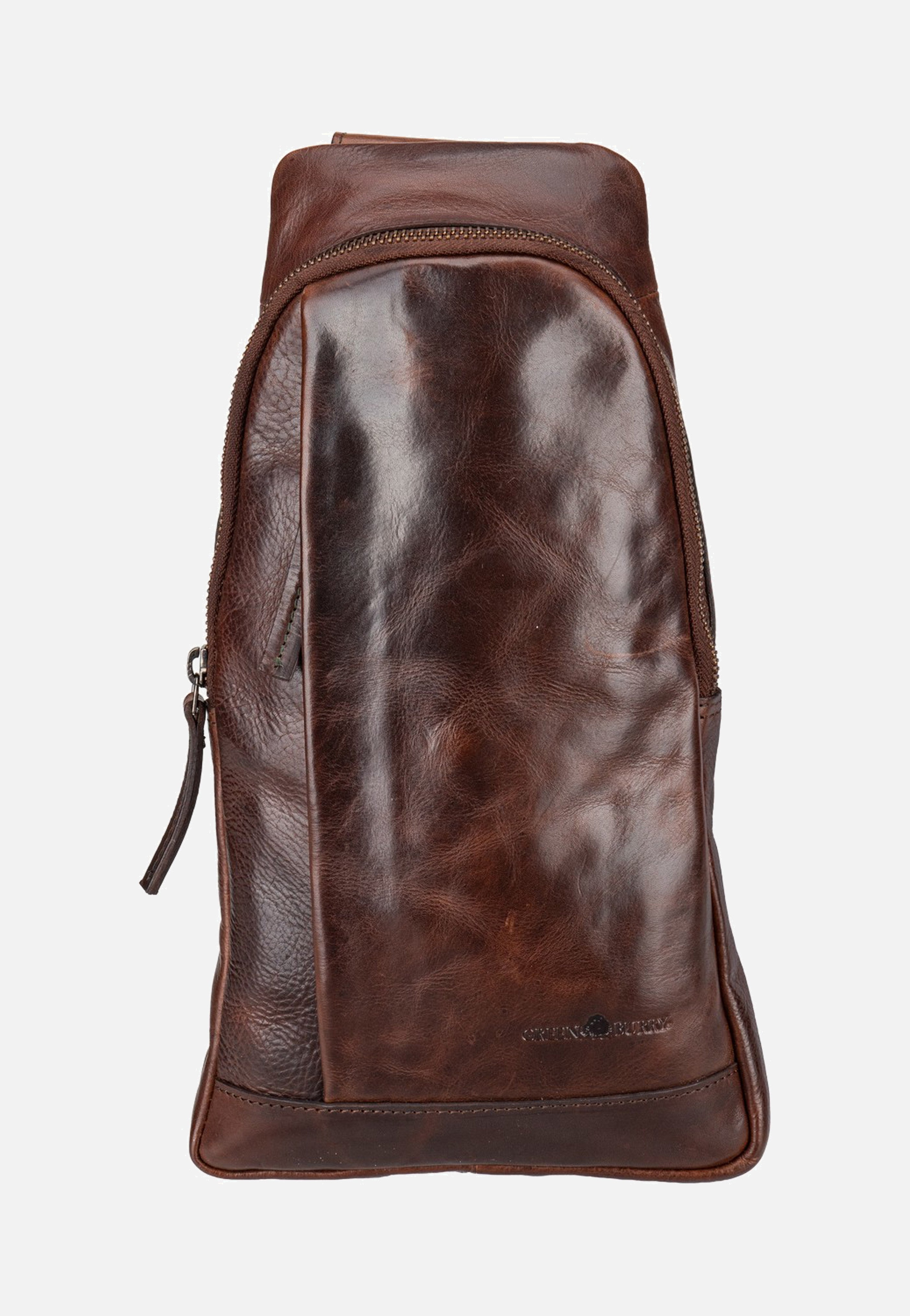 Greenburry Newport Crossover-Bag Coffee Umhängetasche
