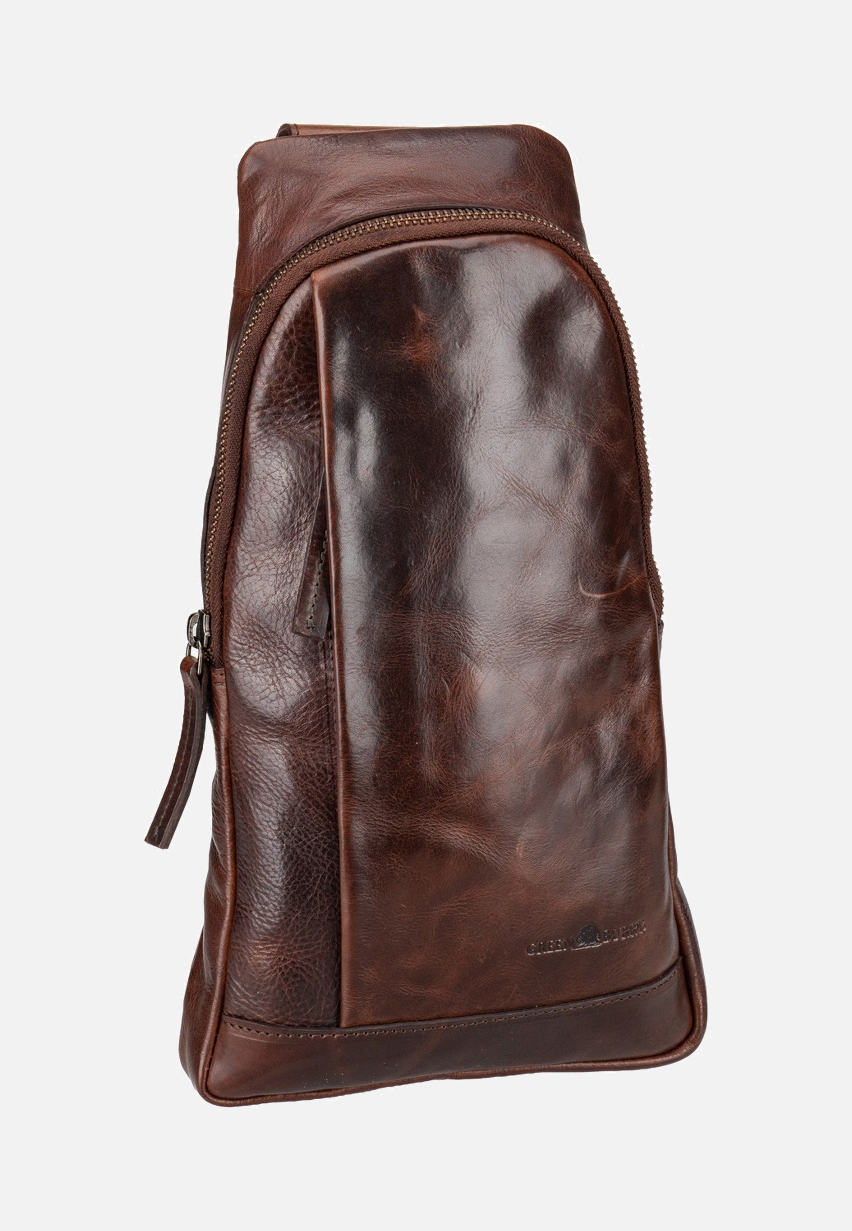 Greenburry Newport Crossover-Bag Coffee Umhängetasche