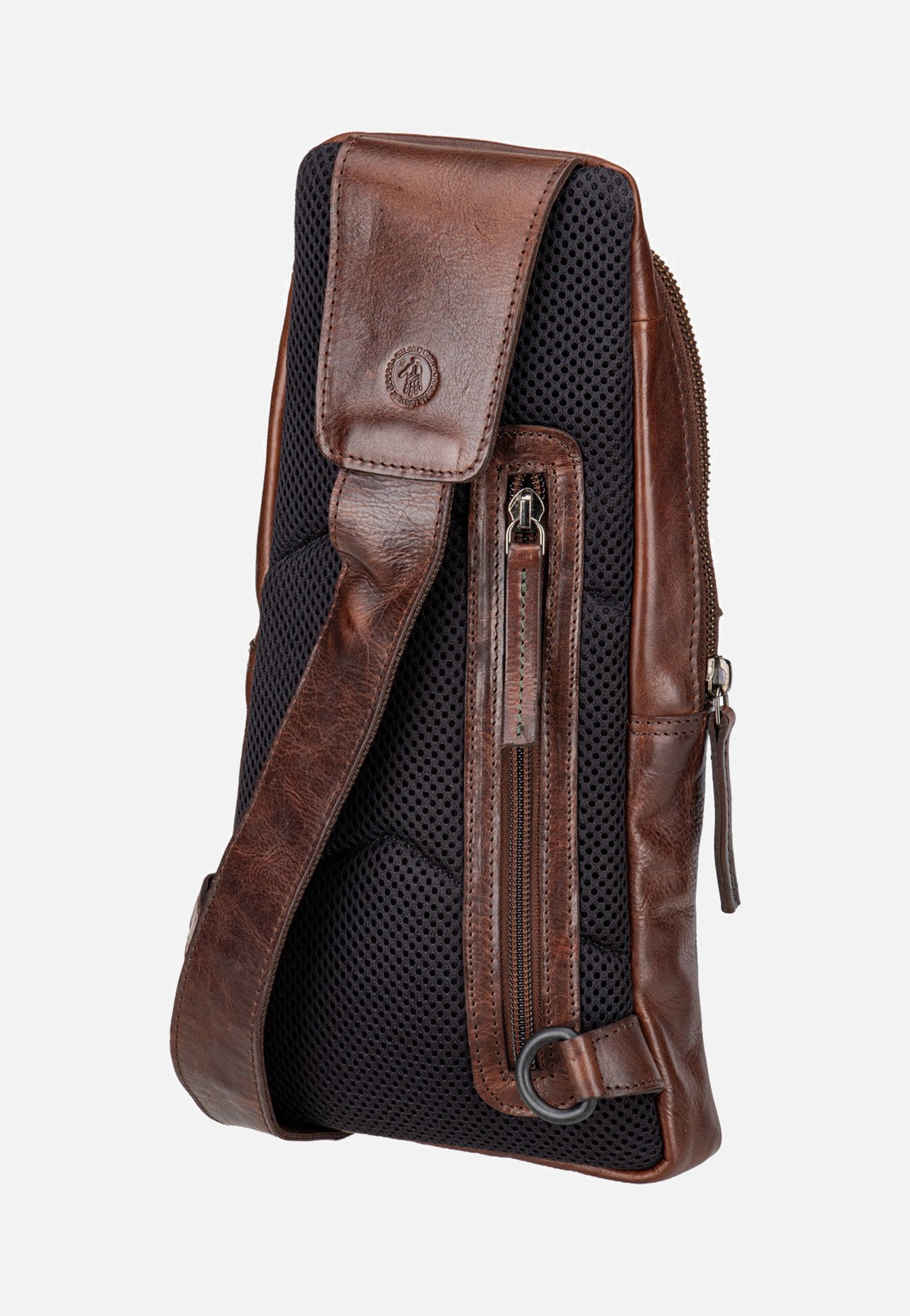 Greenburry Newport Crossover-Bag Coffee Umhängetasche