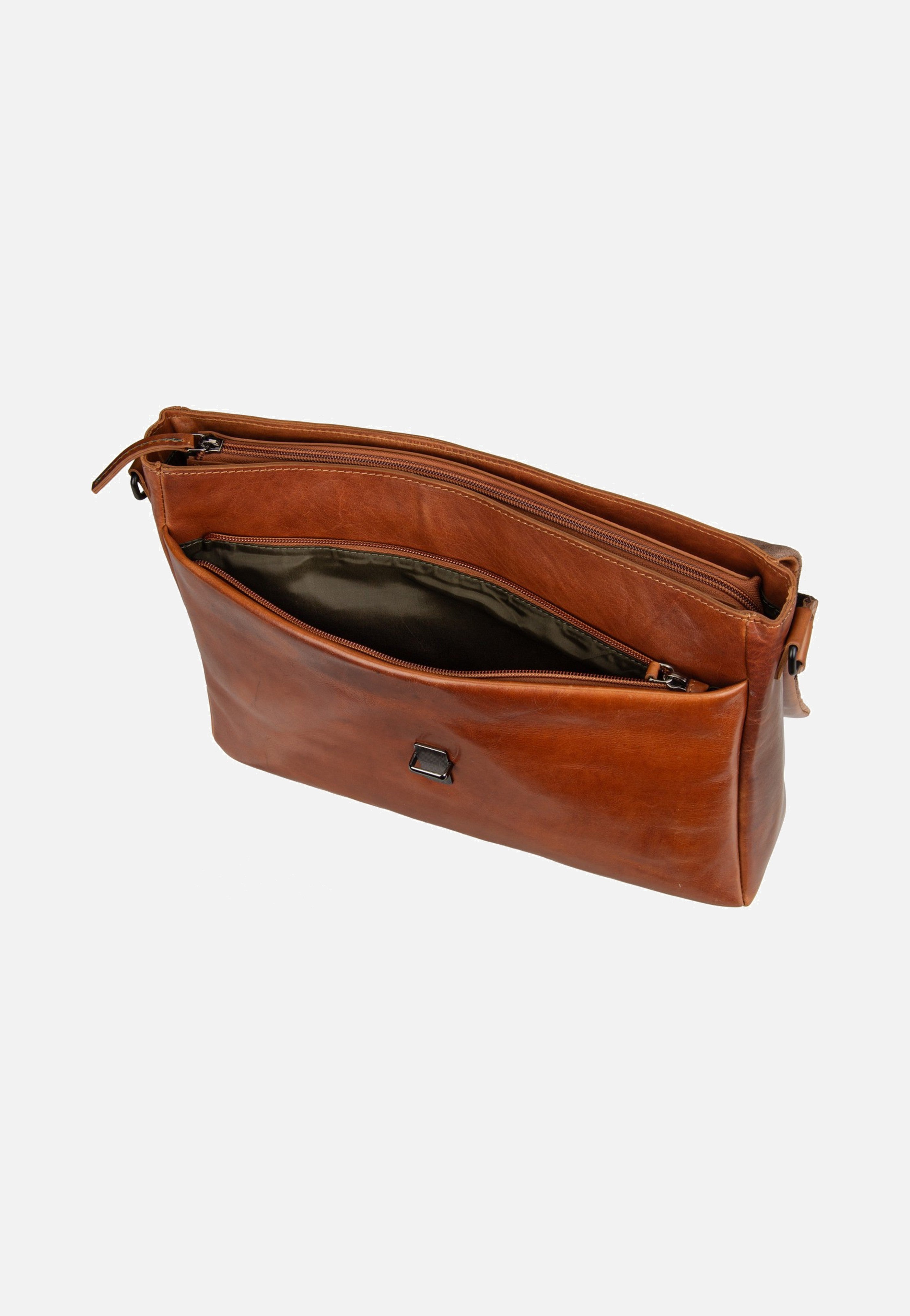 Greenburry - Newport Umhänger Large Caramel - Messenger Bag | Neutral-Image