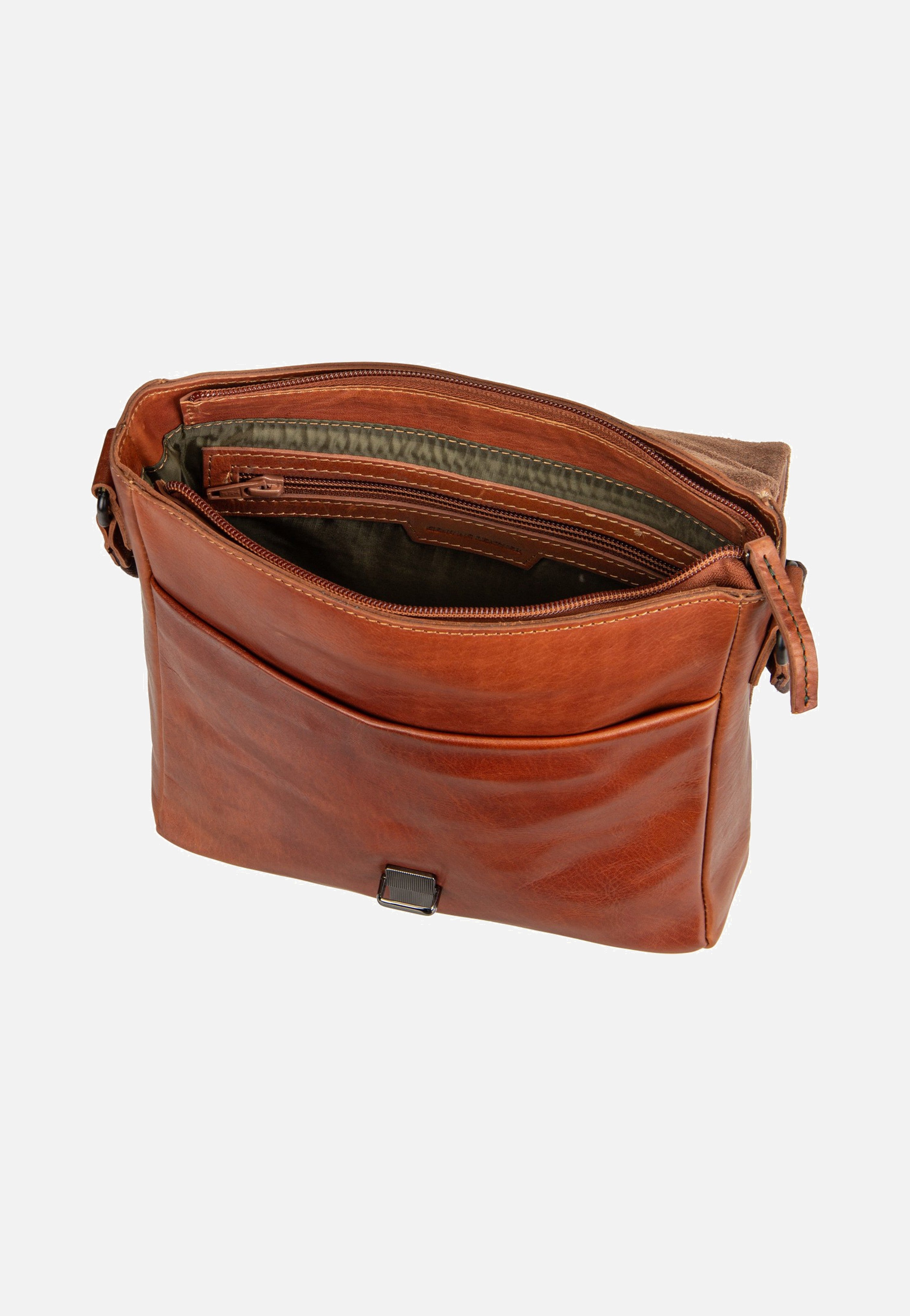 Greenburry Newport Umhänger Medium Caramel Schultertasche
