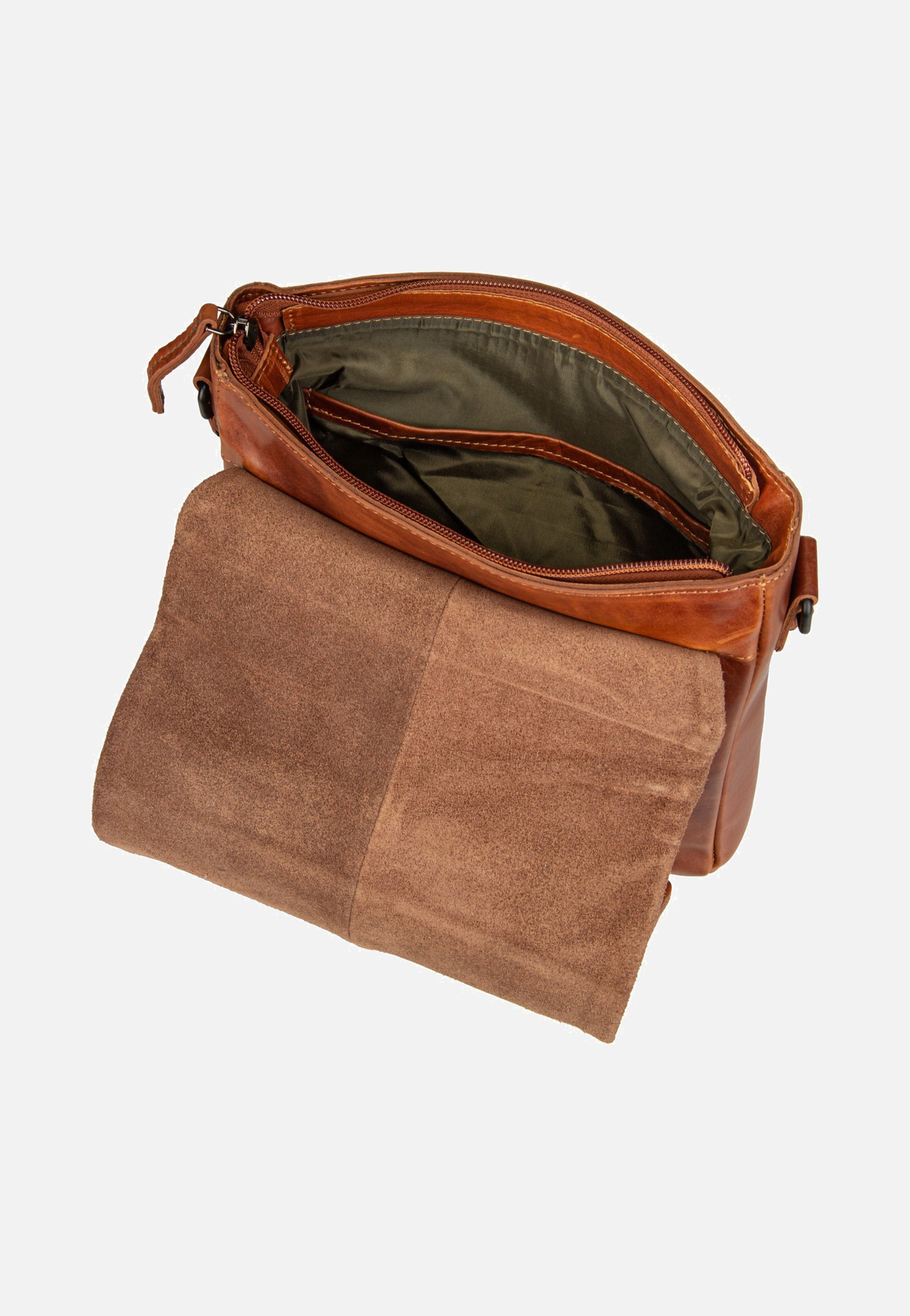 Greenburry Newport Umhänger Medium Caramel Schultertasche