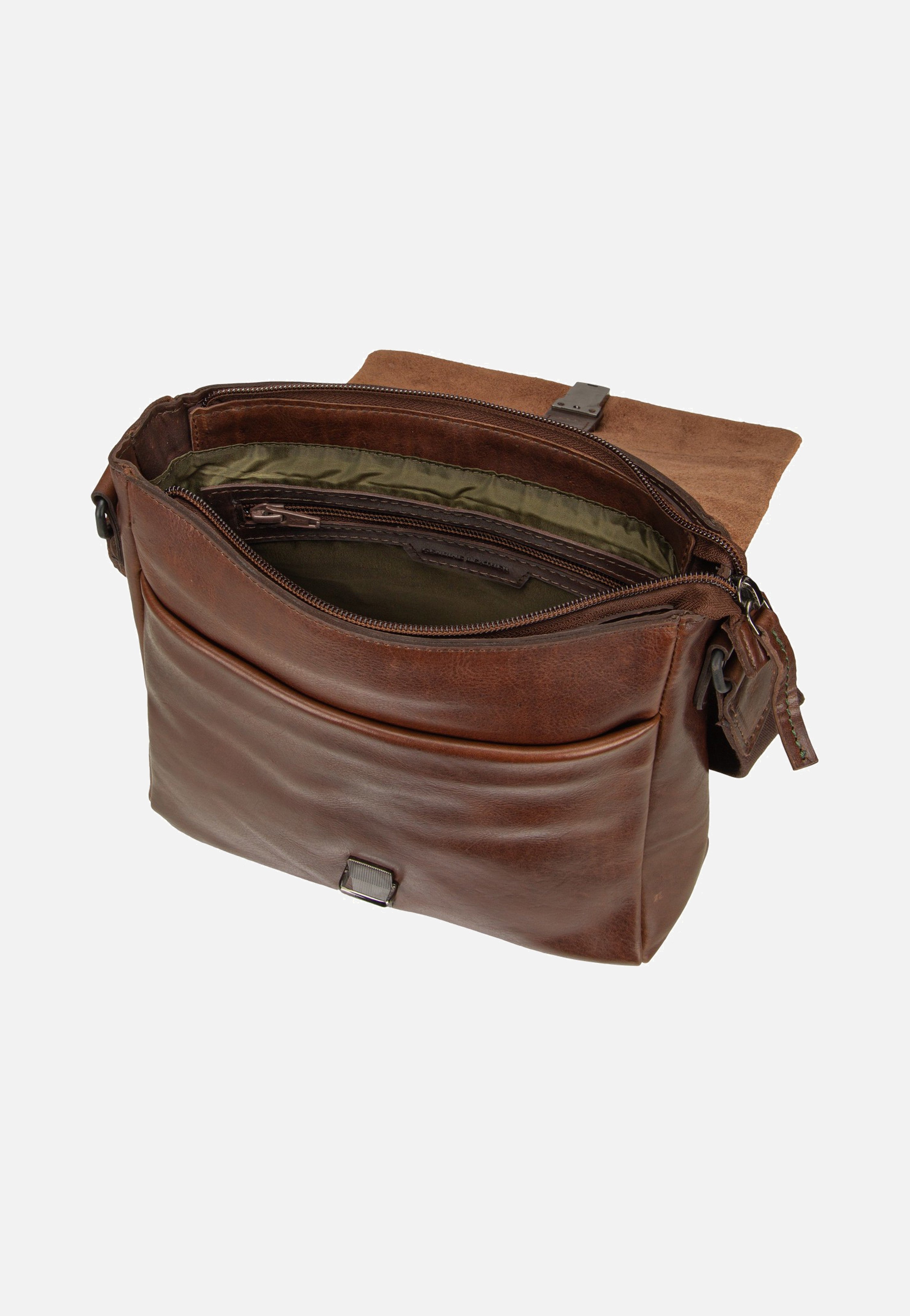 Greenburry - Newport Umhänger Medium Coffee - Crossbody Bag | Men-Image