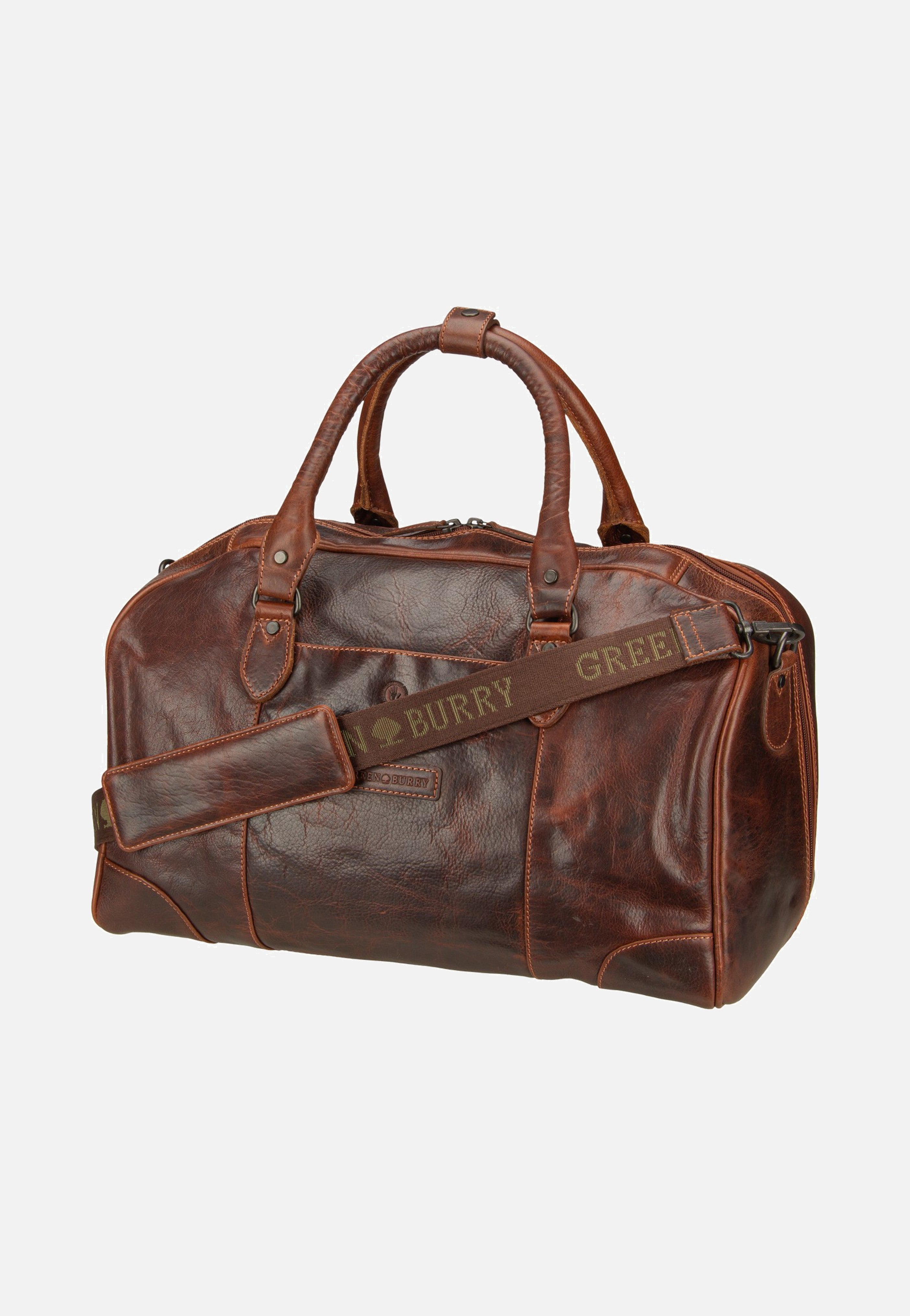 Greenburry - Rugged Travelbag Teak Brown - Travel Bag | Neutral-Image