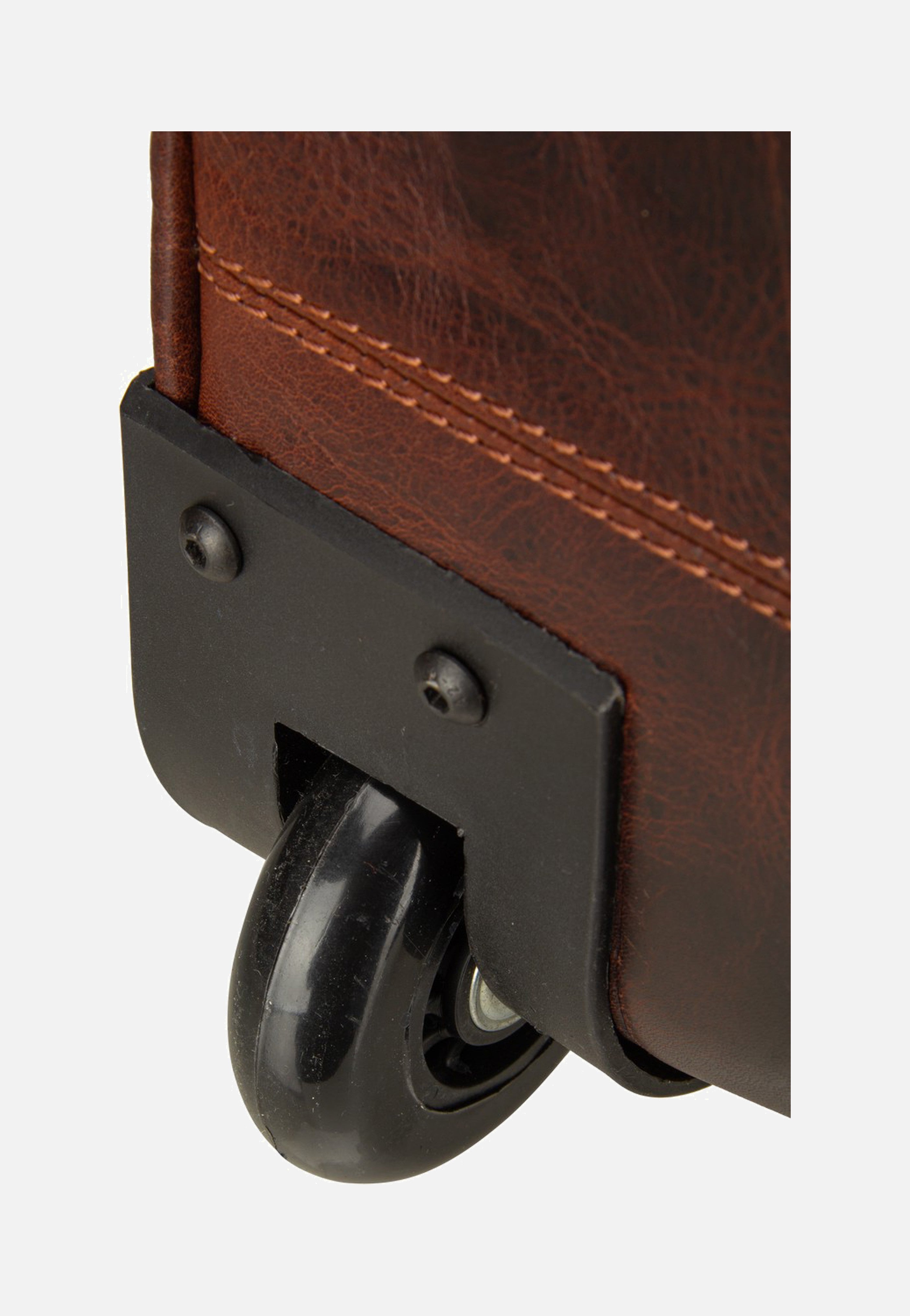 Greenburry Rugged Trolley Traveller Teak Brown Reisetasche