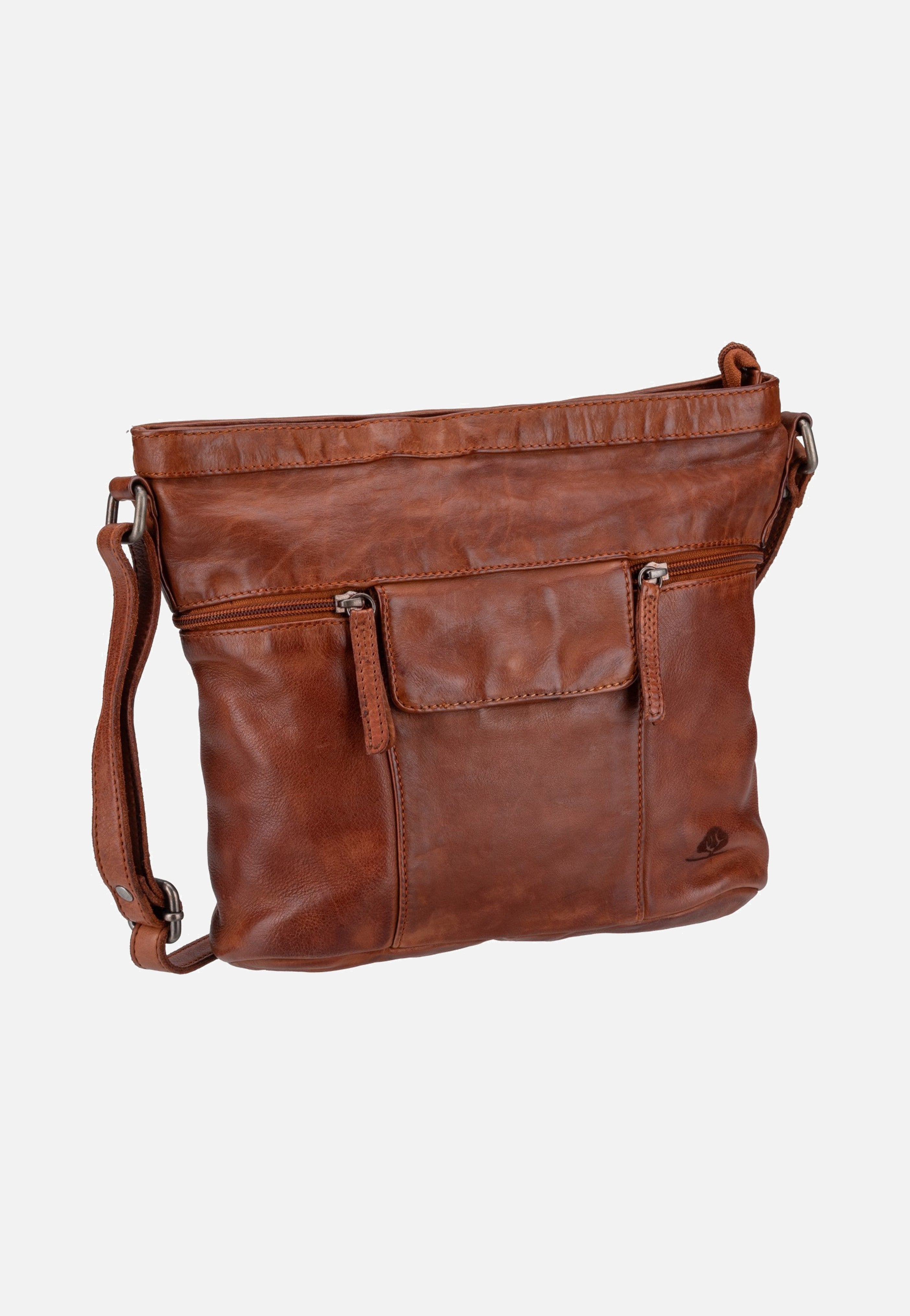 Greenburry Torro Lavado 1322 Peanut Nut Crossbody Bag