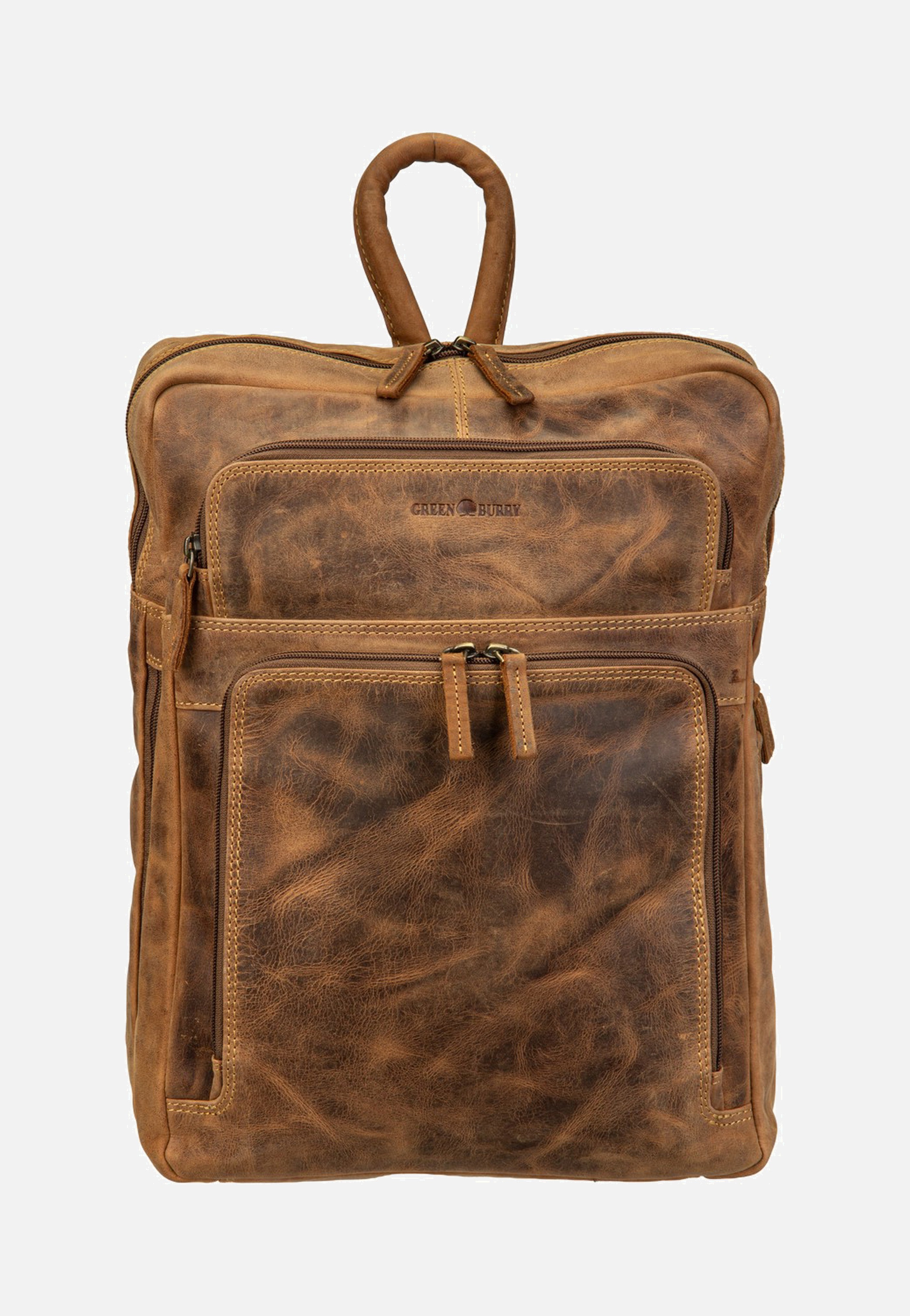 Greenburry Vintage Business Project 1 Sattelbraun Backpack