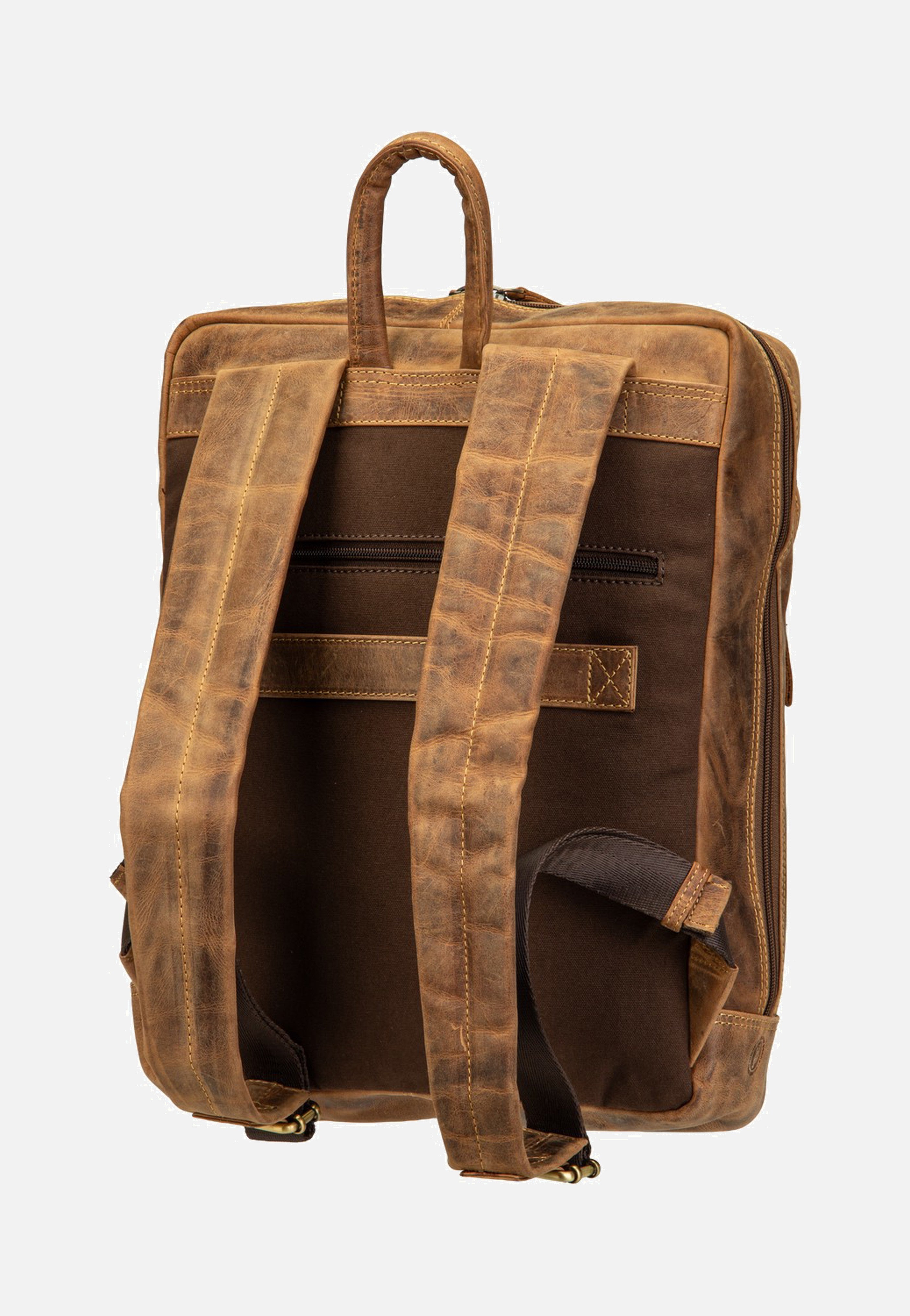 Greenburry Vintage Business Project 2 Sattelbraun Backpack