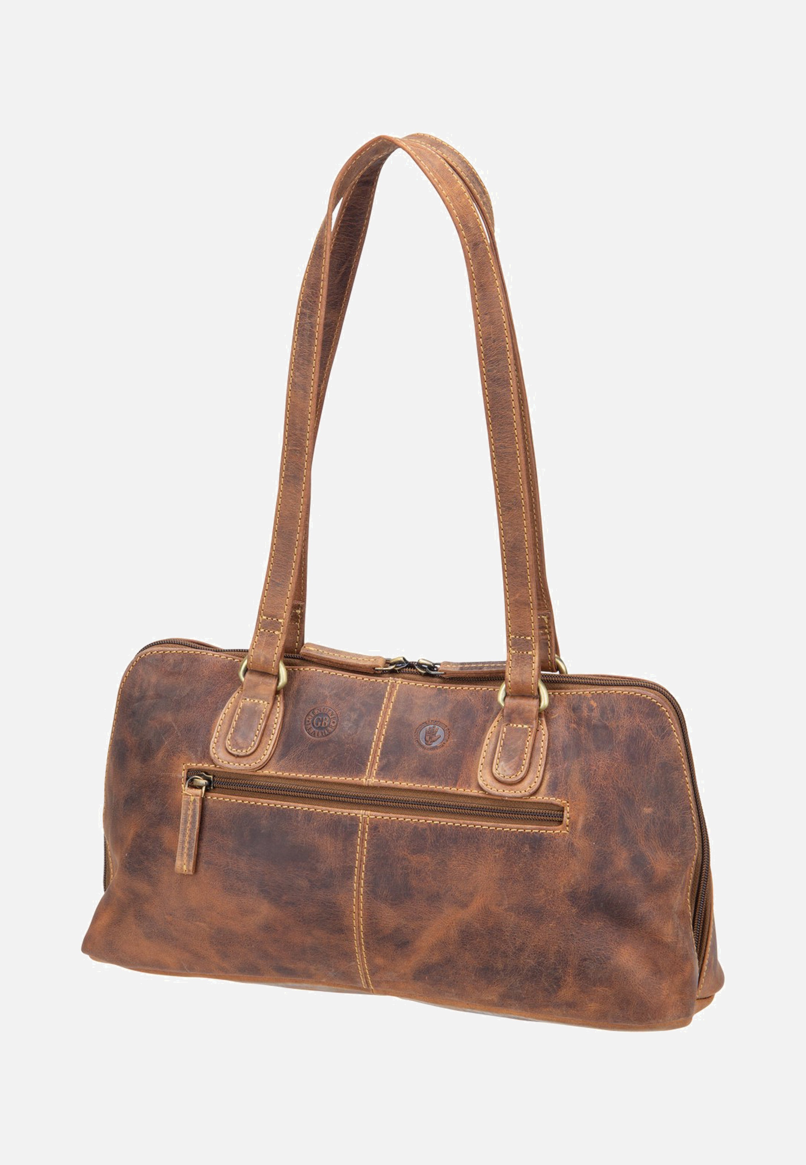 Greenburry Vintage Rv-Shopper Small Sattelbraun Shopping Bag