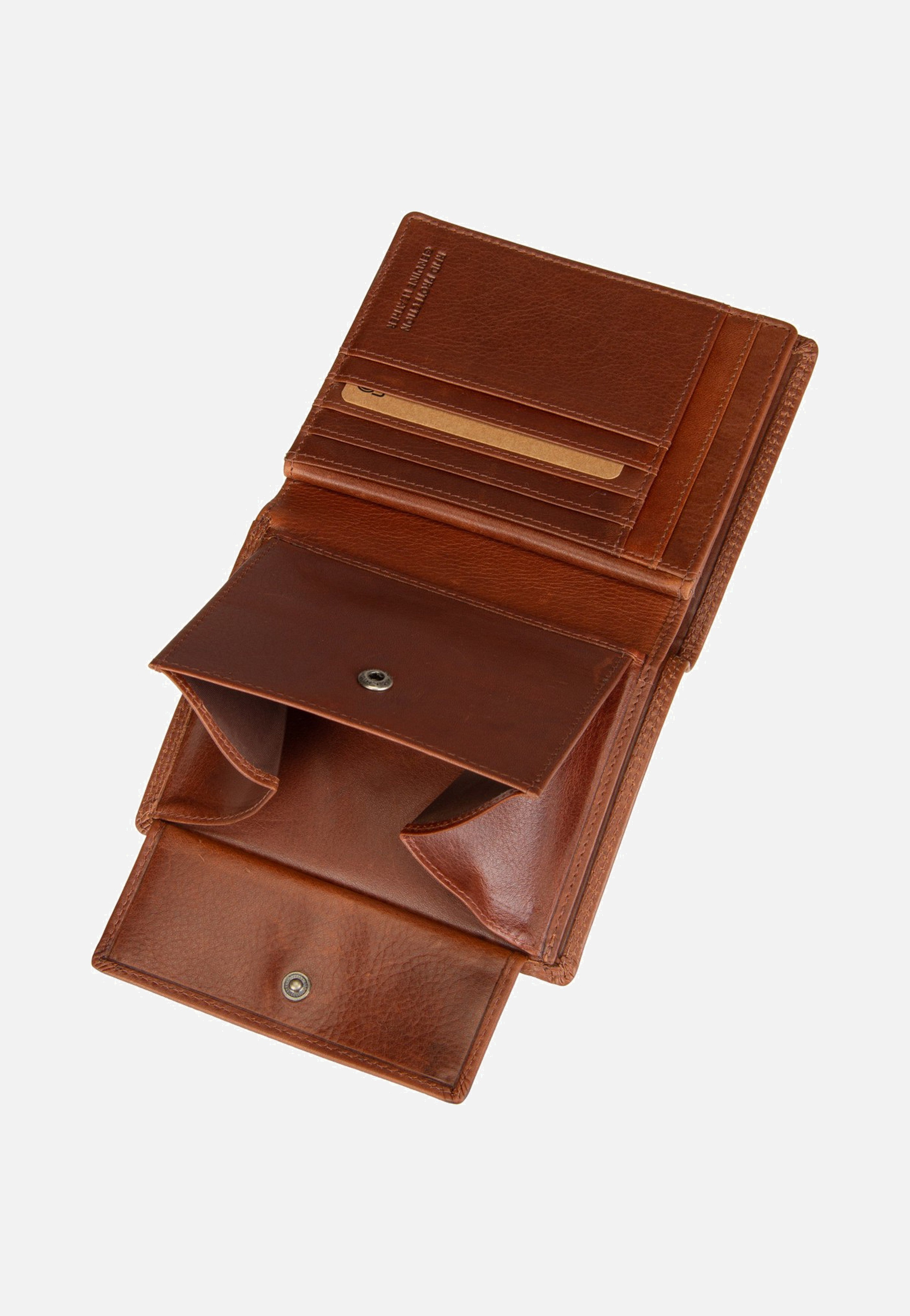 Greenburry - Waxy Vintage Kombibörse 2Tlg. RFID Tobacco Nut - Wallet | Neutral-Image