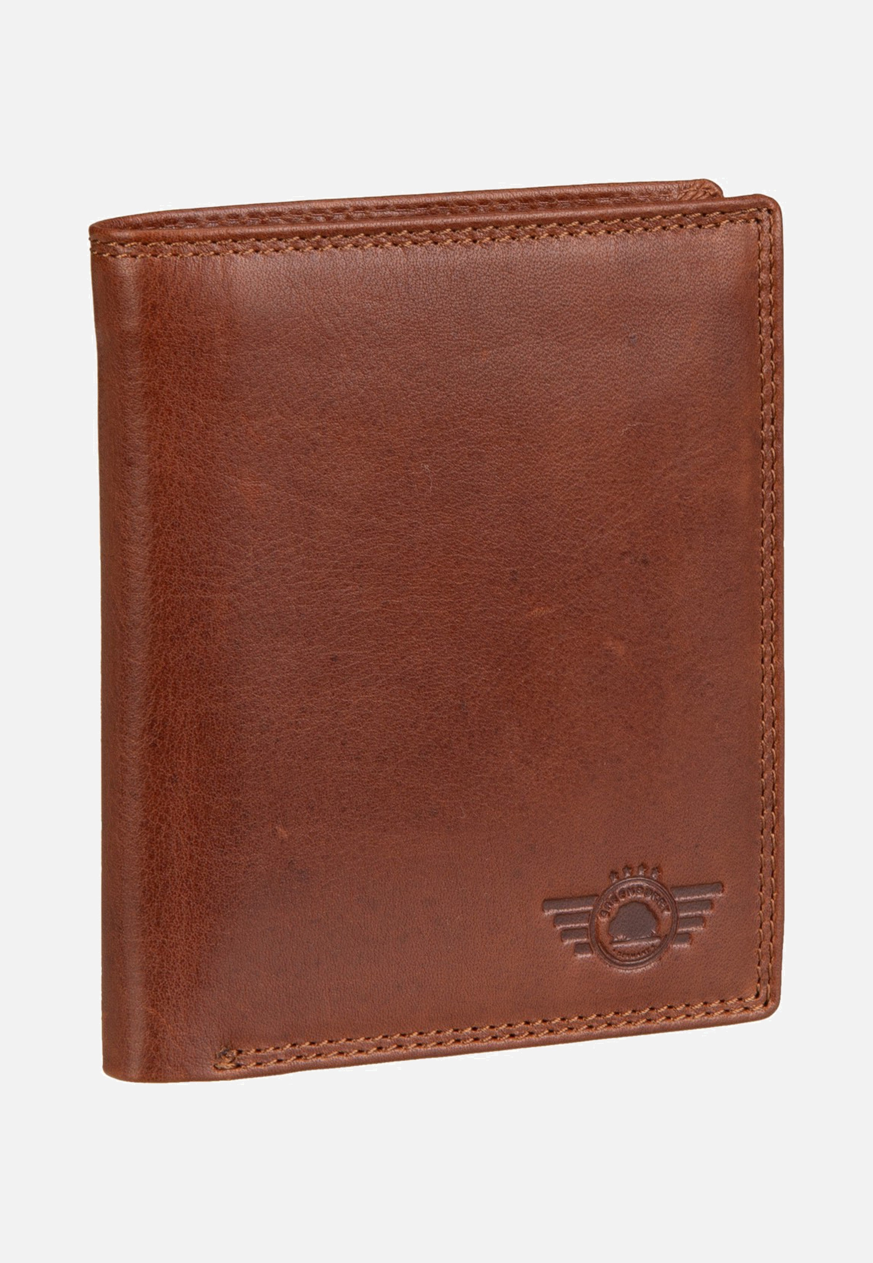 Greenburry Waxy Vintage Kombibörse 2Tlg. RFID Tobacco Nut Portemonnaie