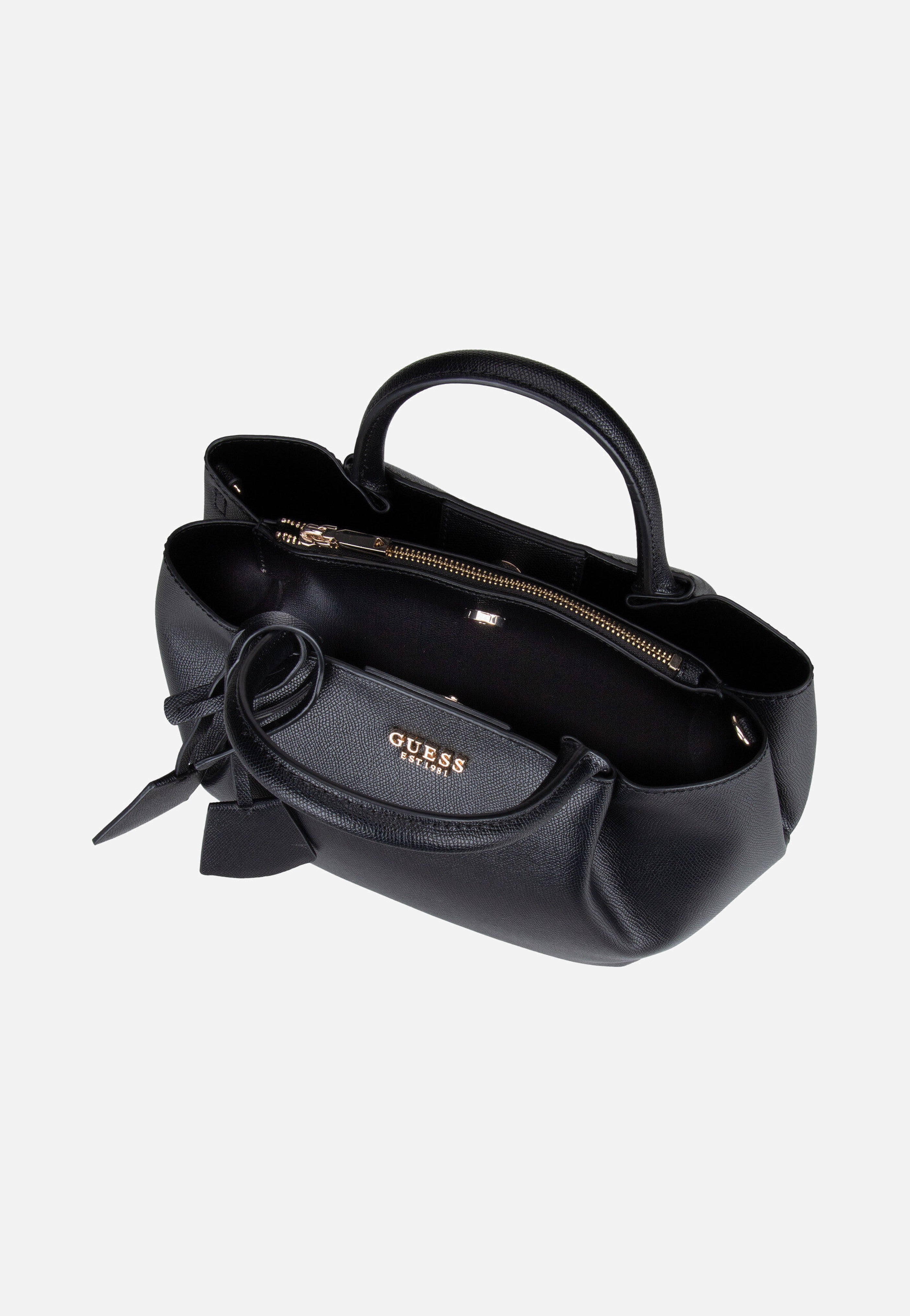 Guess Amorette Girlfriend SAT 98060 Black Handle Bag