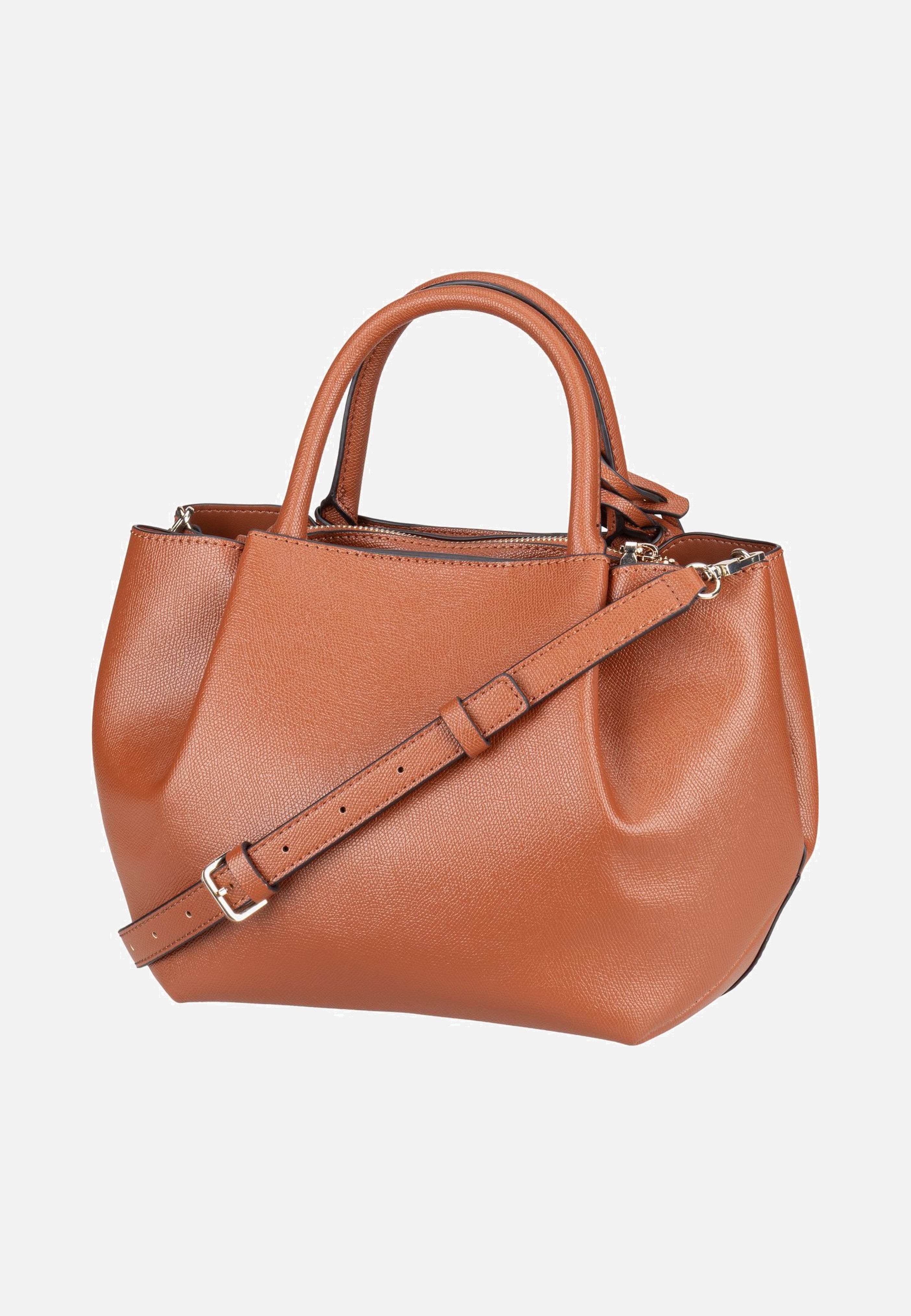 Guess - Amorette Girlfriend SAT 98060 Cognac - Handle Bag | Women-Image