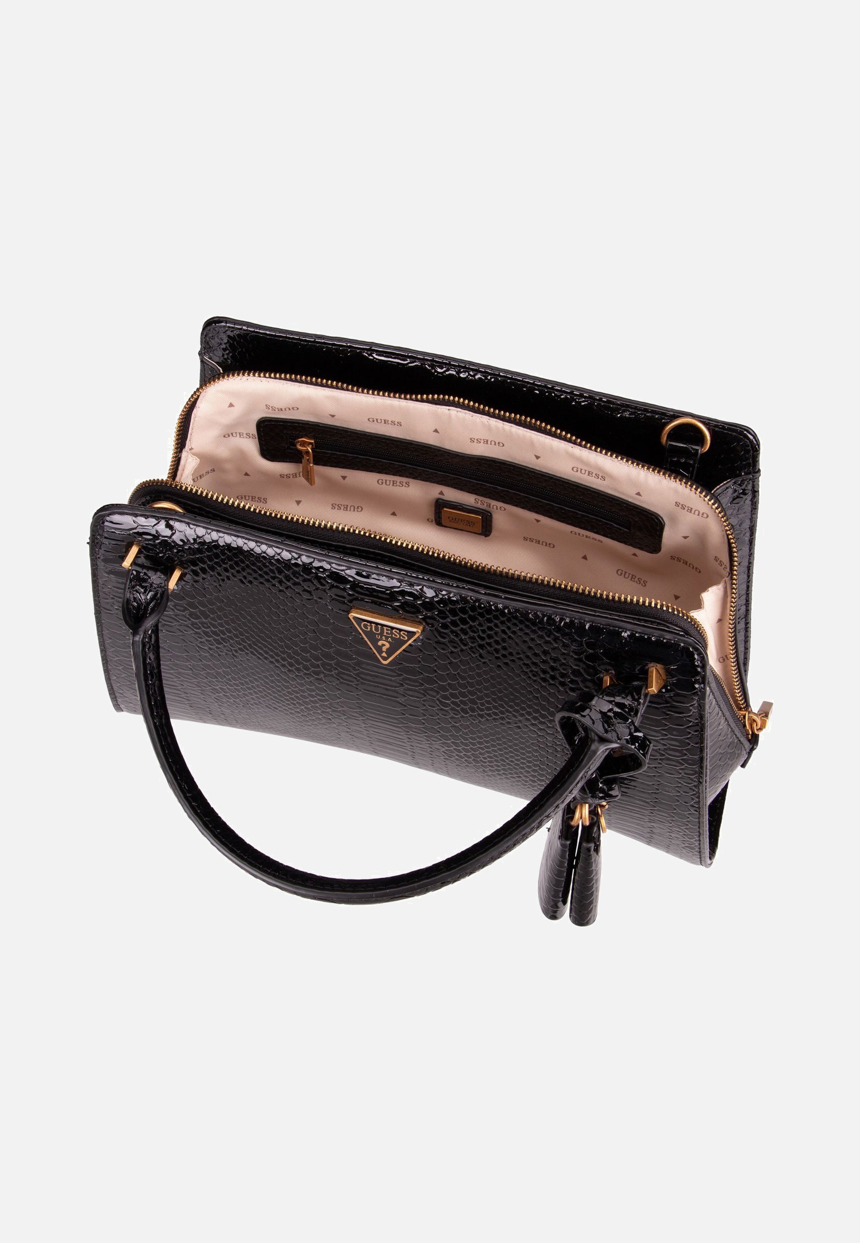 Guess - Annita Girlfriend SAT 99060 Black - Handle Bag | Women-Image