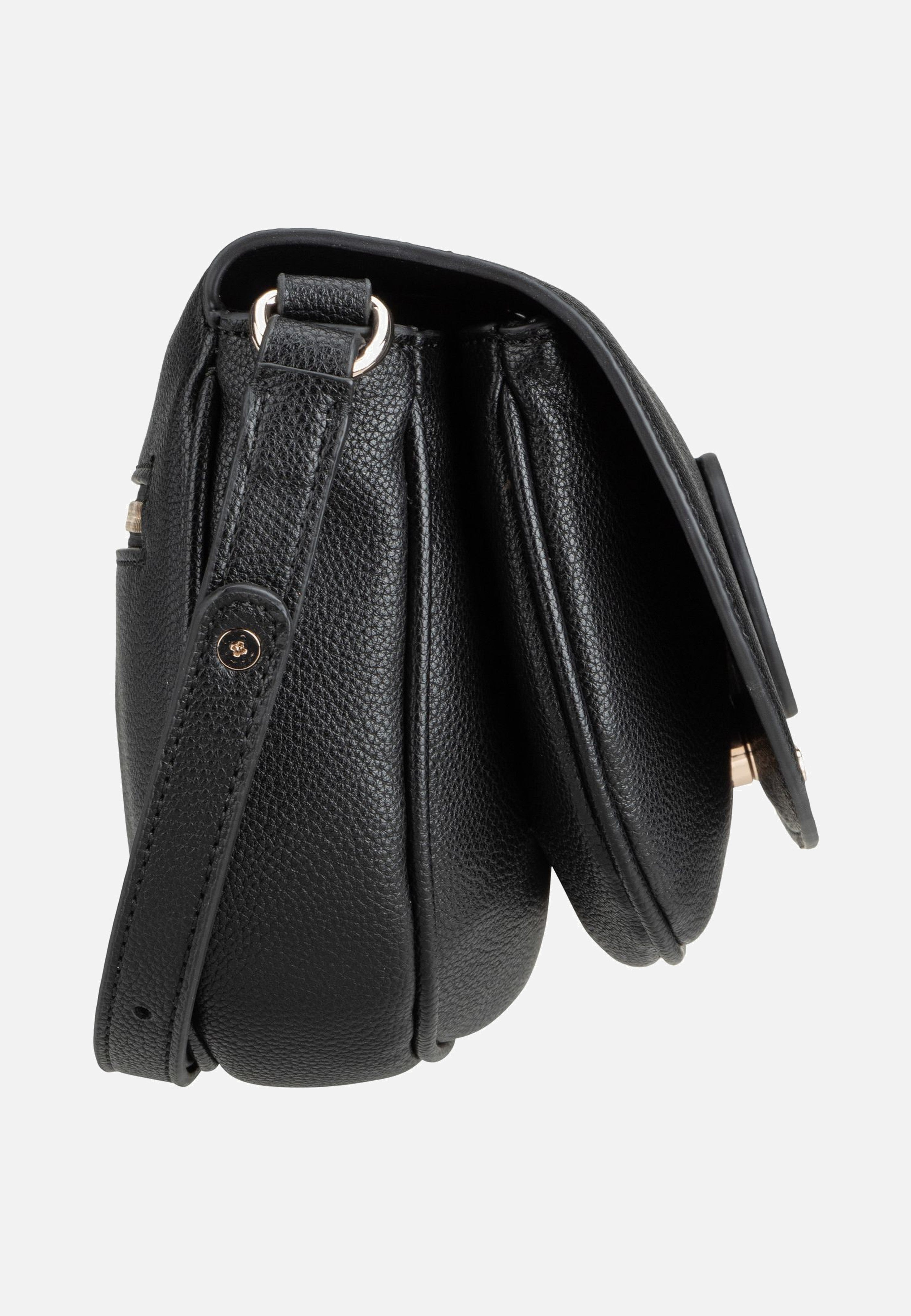 Guess - Calebra Conv XBody Flap 36210 Black - Saddle Bag | Women-Image