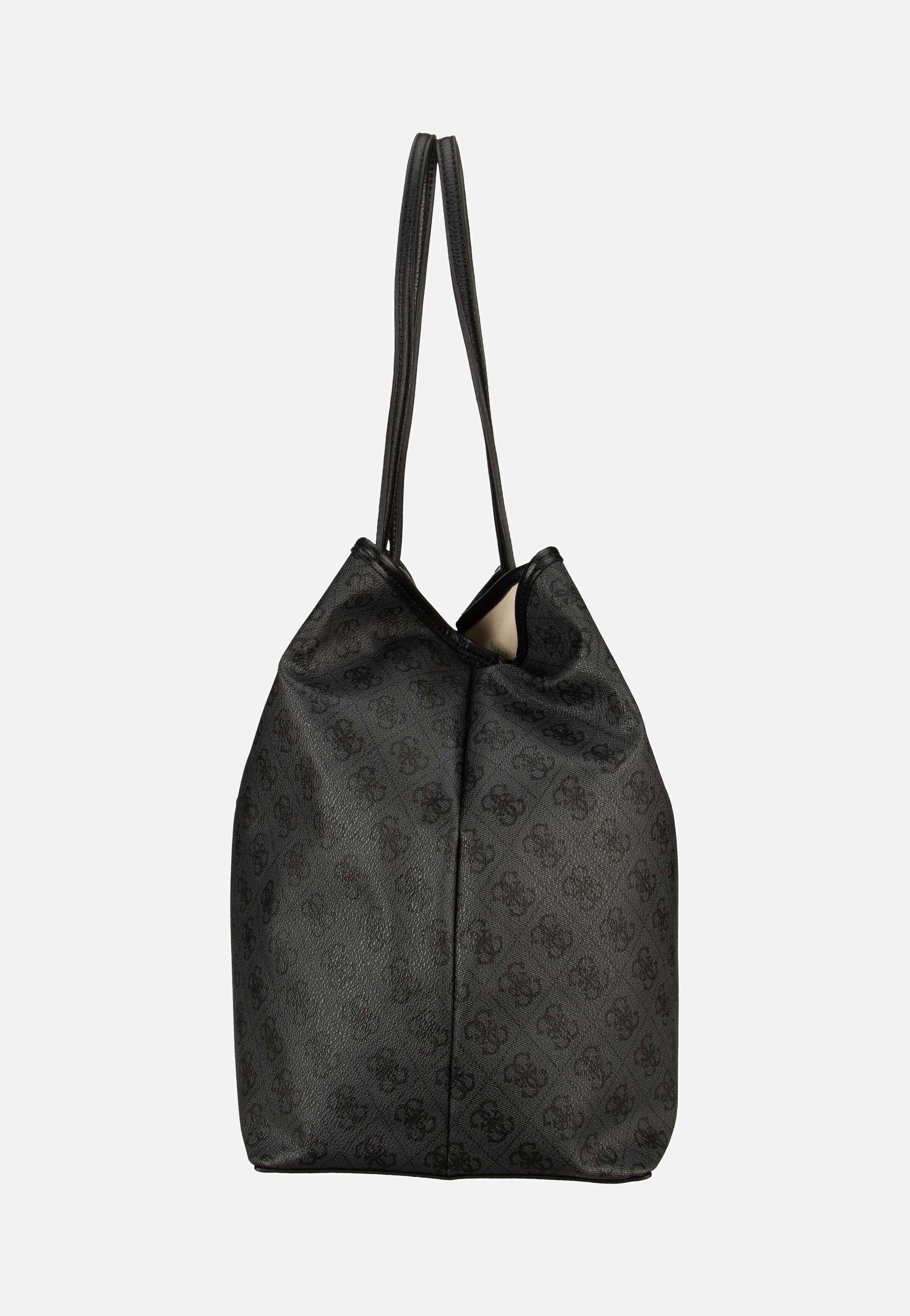 Guess Eco Victtoria 2in1 Coal Logo Shopper