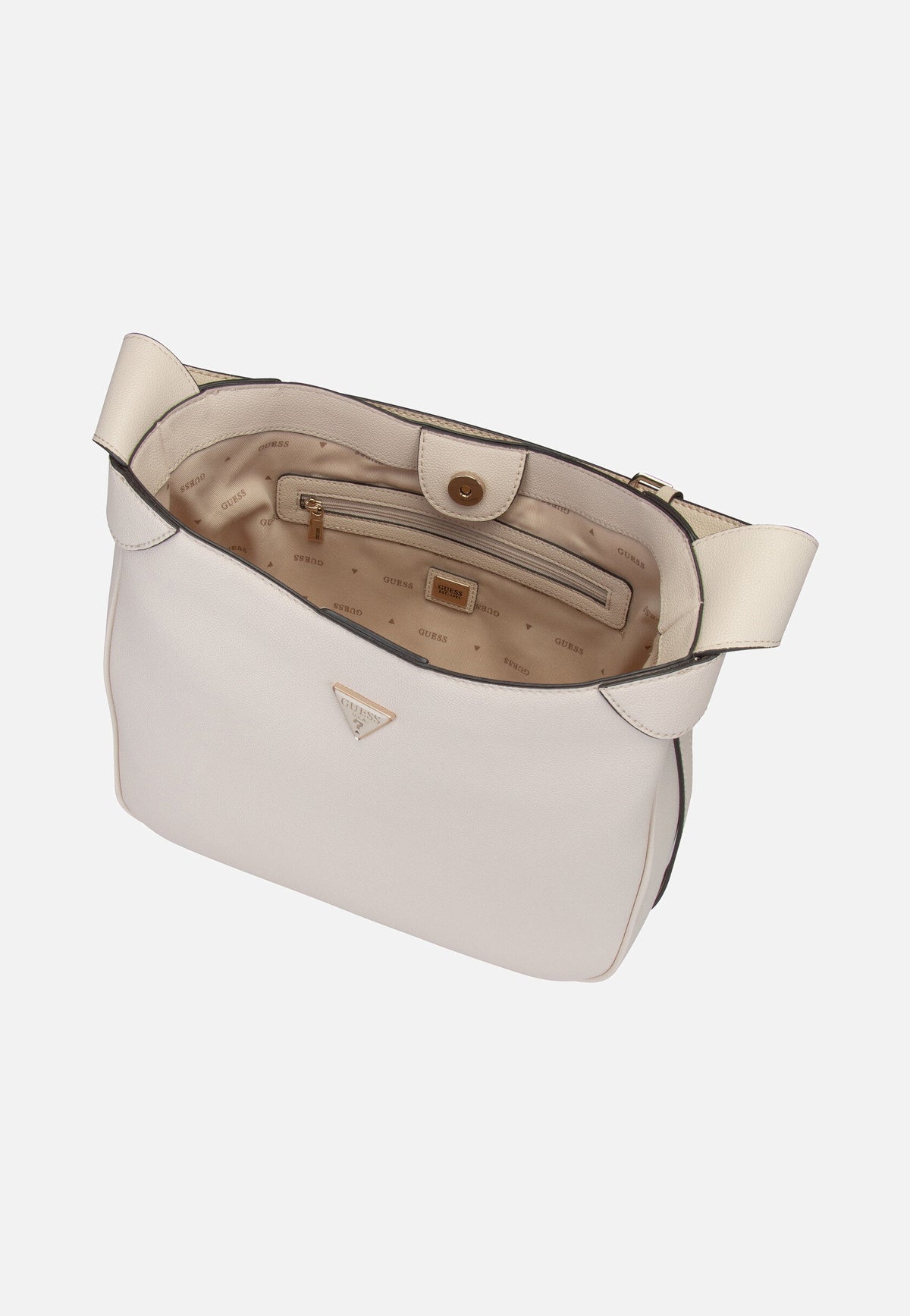Guess Fedora 19020 Bone Hobo Bag
