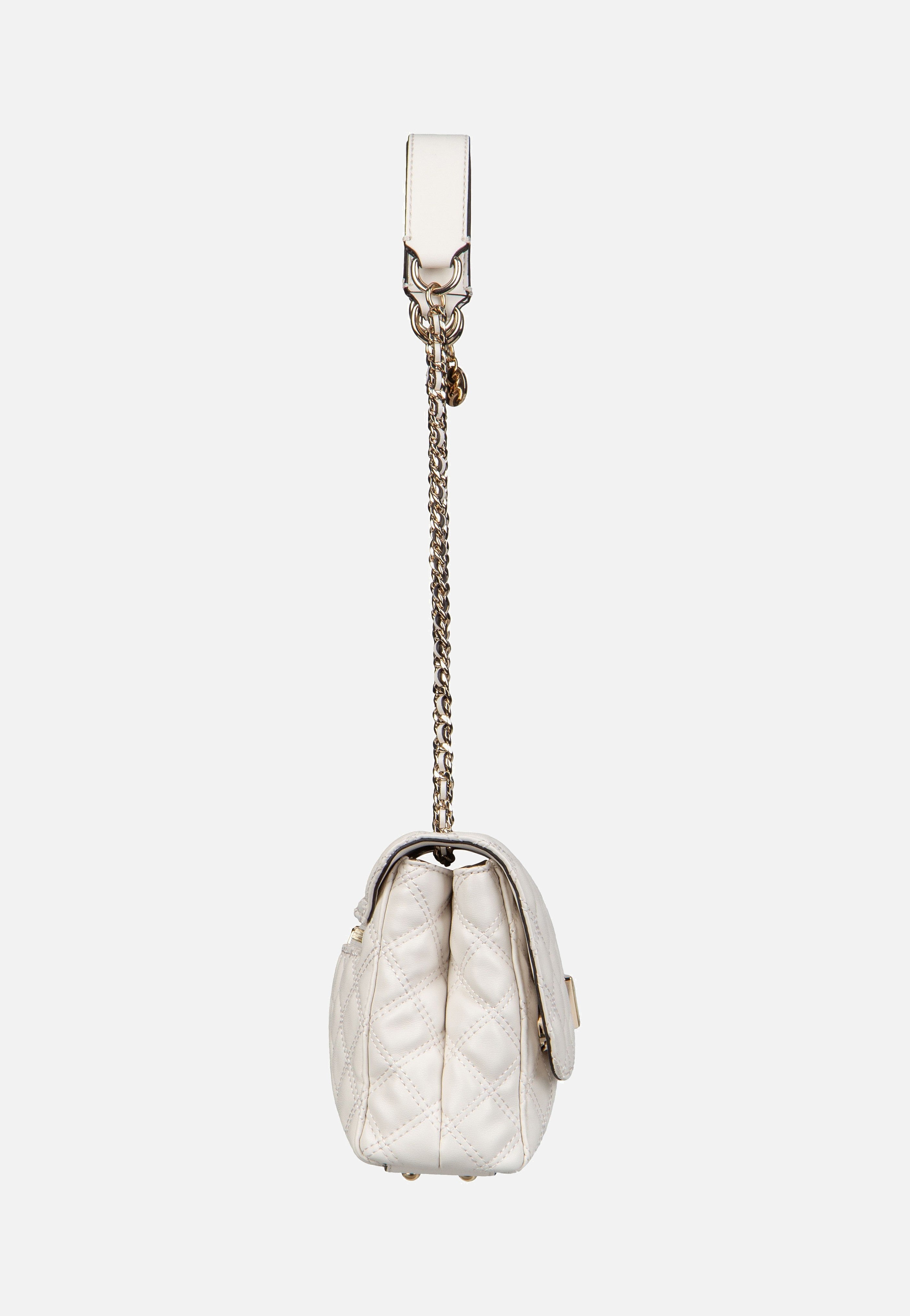 Guess Giully II 2 Comp Conv Flap 73200 Off White Evening Bag