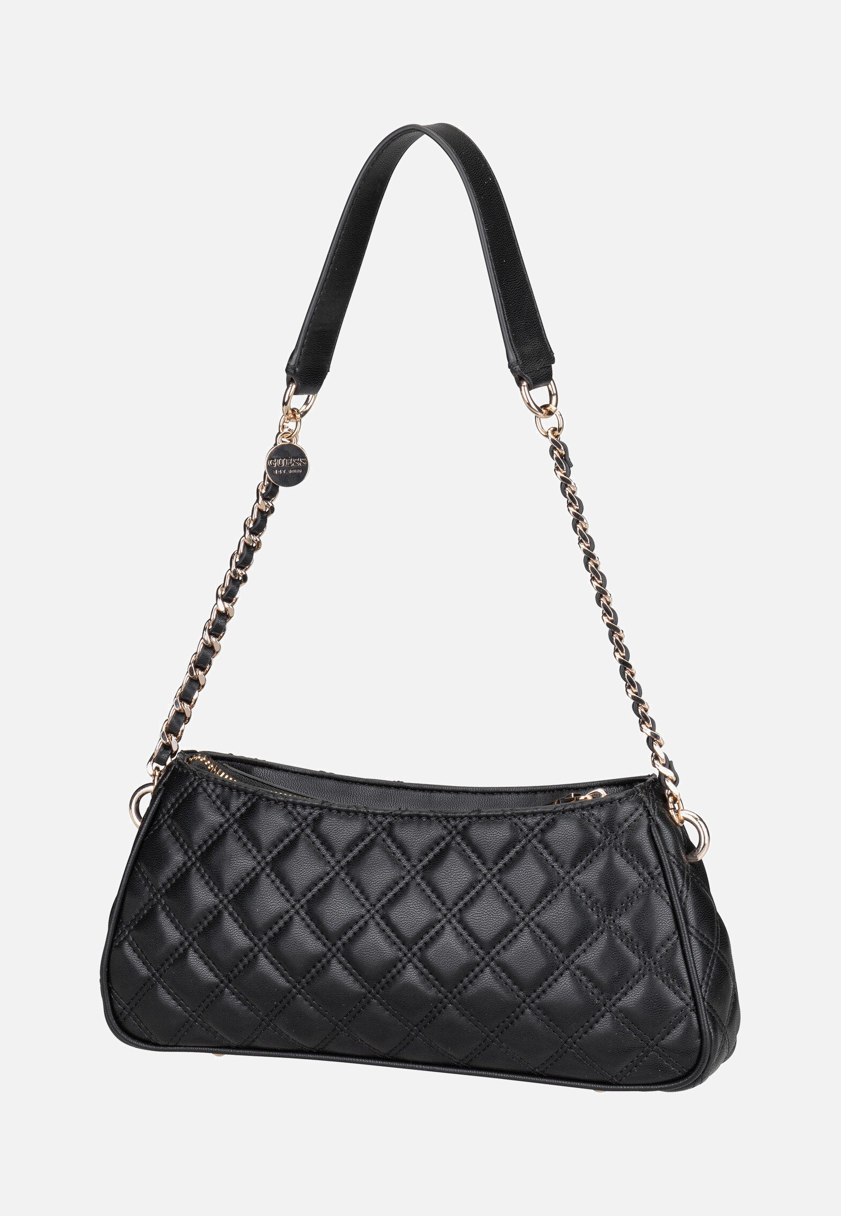 Guess - Giully Top Zip 48160 Black - Shoulder Bag | Women-Image