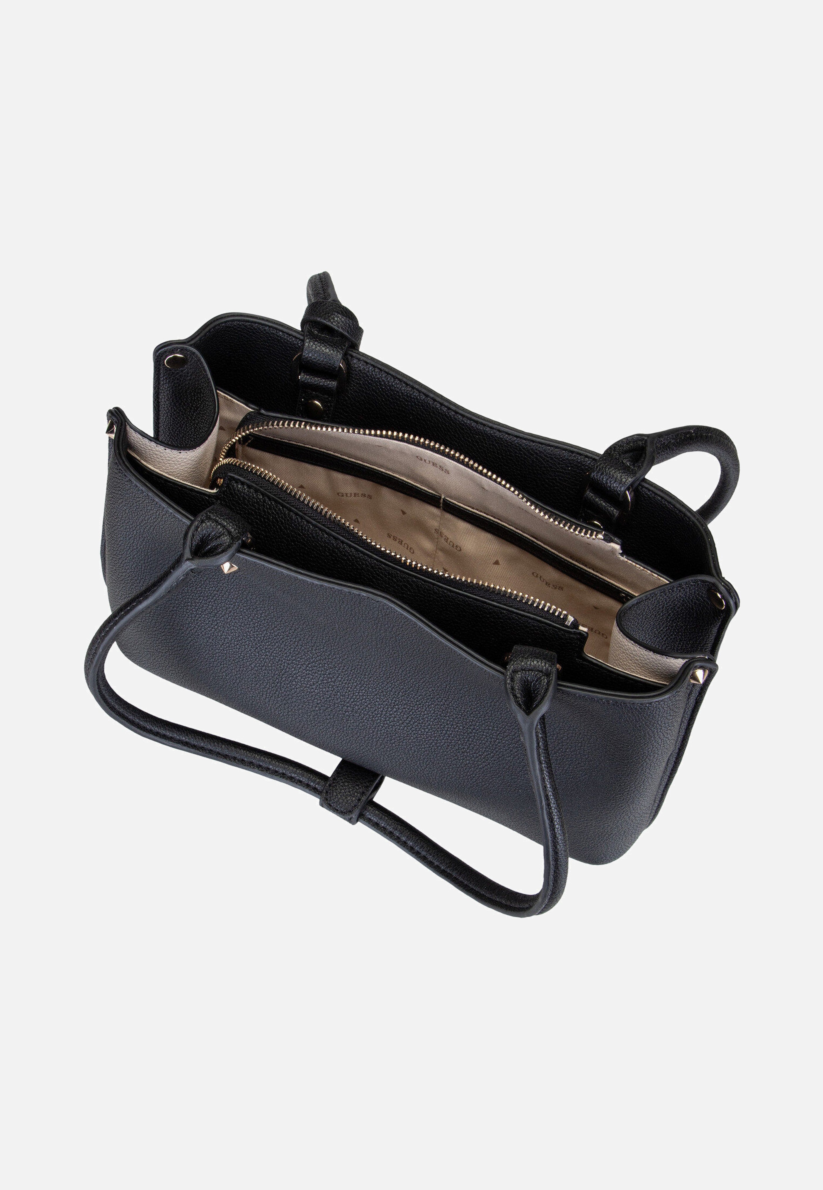 Guess - Meridian II Shoulder SAT 74090 Black - Shoulder Bag | Women-Image