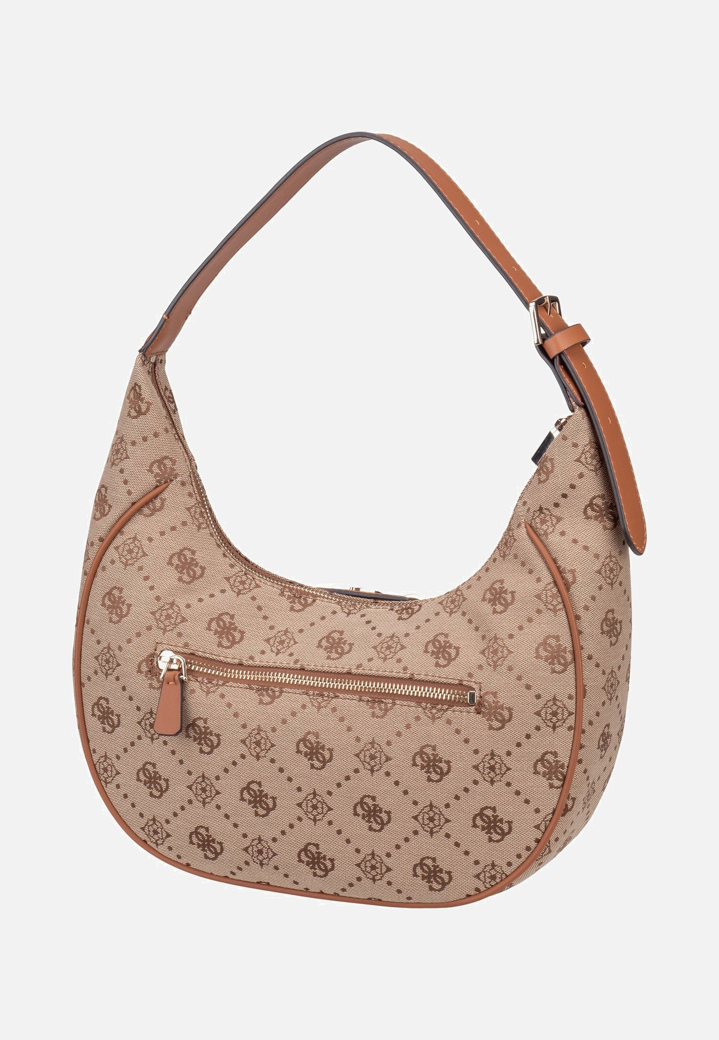 Guess - Neda HOB SHB 54020 Logo Latte - Shoulder Bag | Women-Image