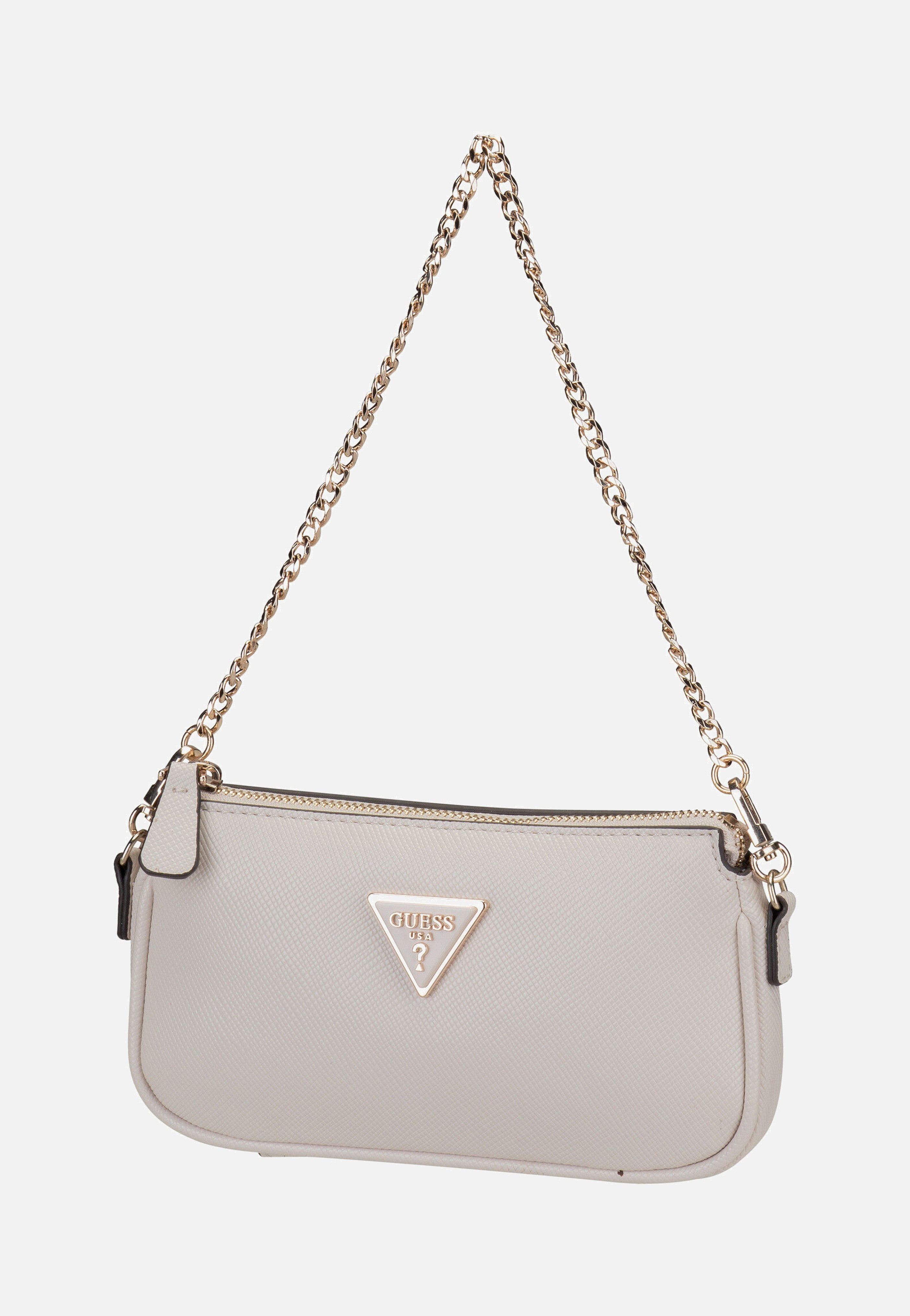 Guess - Noelle II Double Pouch CB 72710 Bone - Shoulder Bag | Women-Image