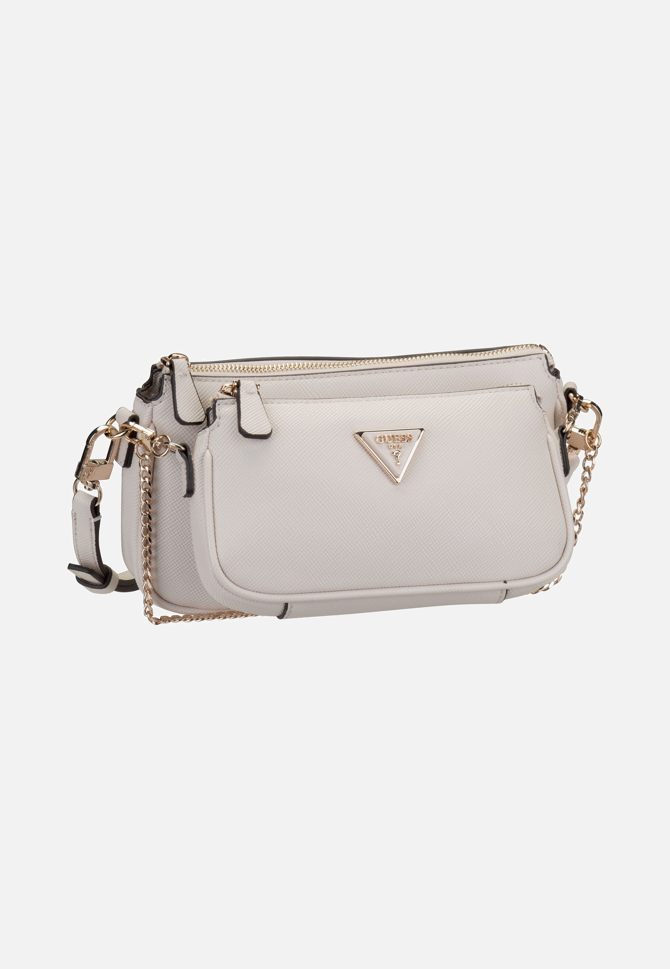 Guess - Noelle II Double Pouch CB 72710 Bone - Shoulder Bag | Women-Image