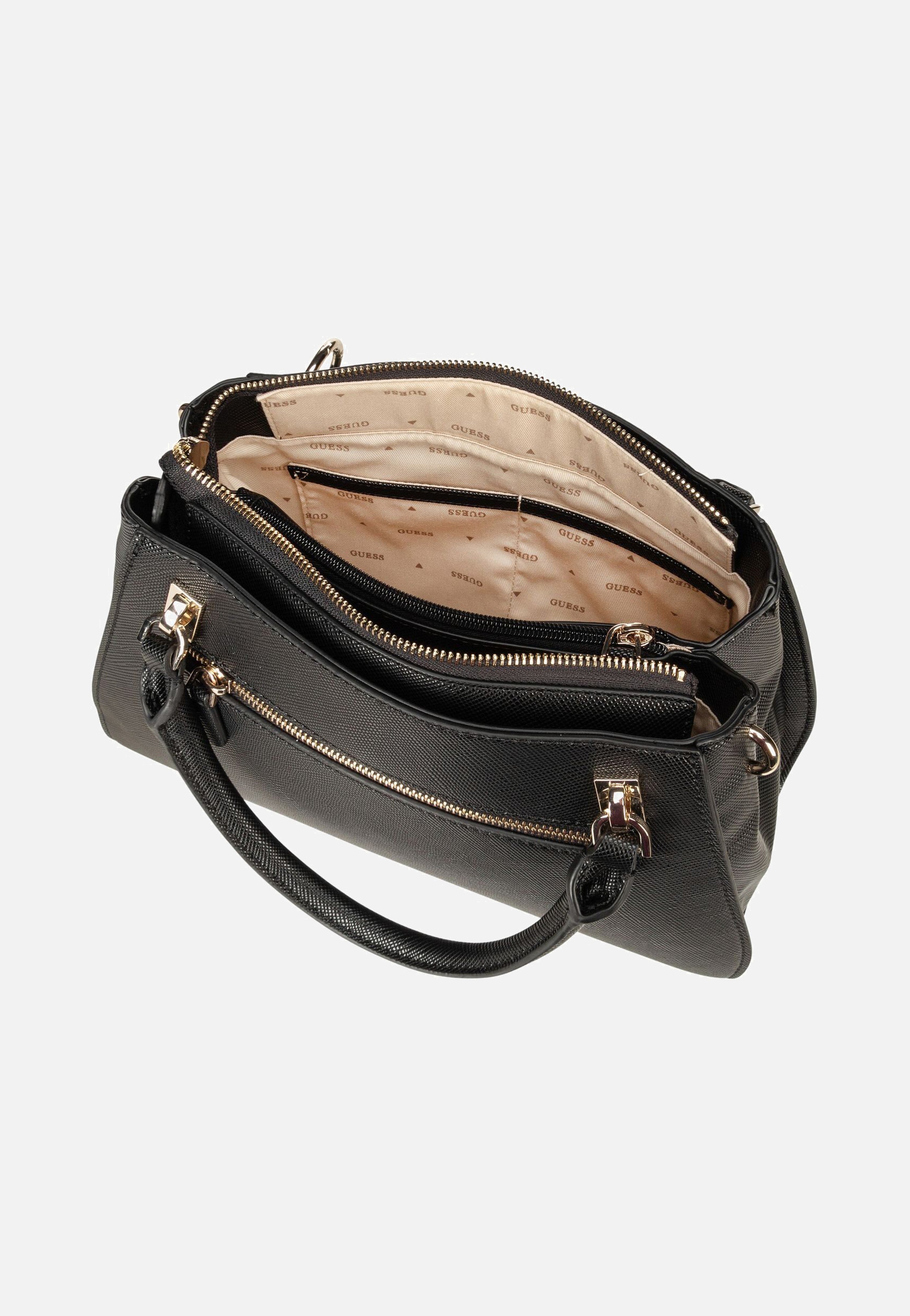 Guess - Noelle II Luxury SAT 72070 Black - Handle Bag | Women-Image