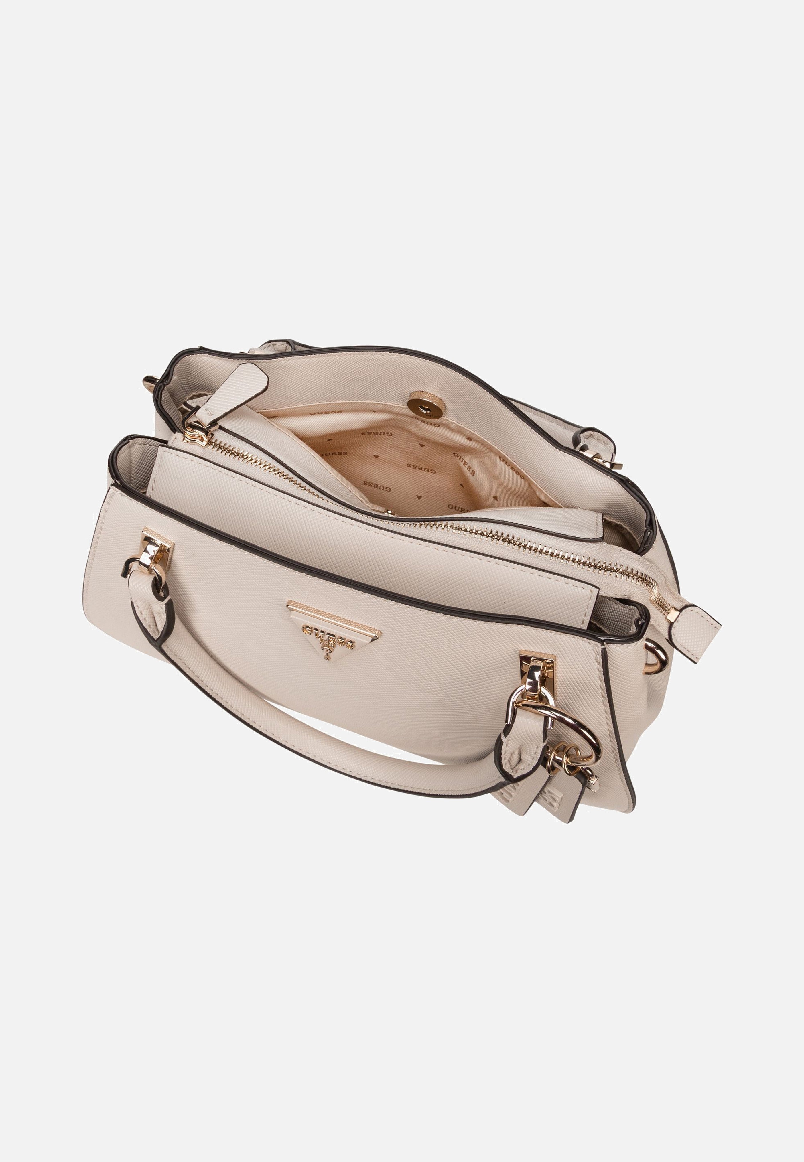 Guess - Noelle II Luxury SAT 72070 Bone - Handle Bag | Women-Image